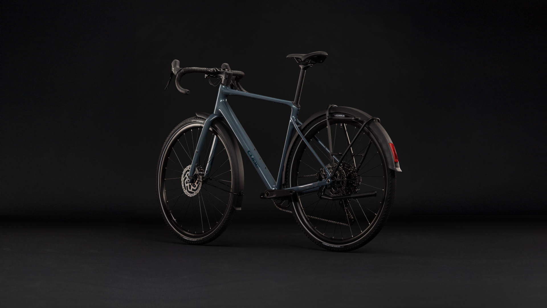 Cykler - Gravel cykler - Cube Nuroad Pro FE (Fully Equipped) 2027 - Taiga´n´Blue