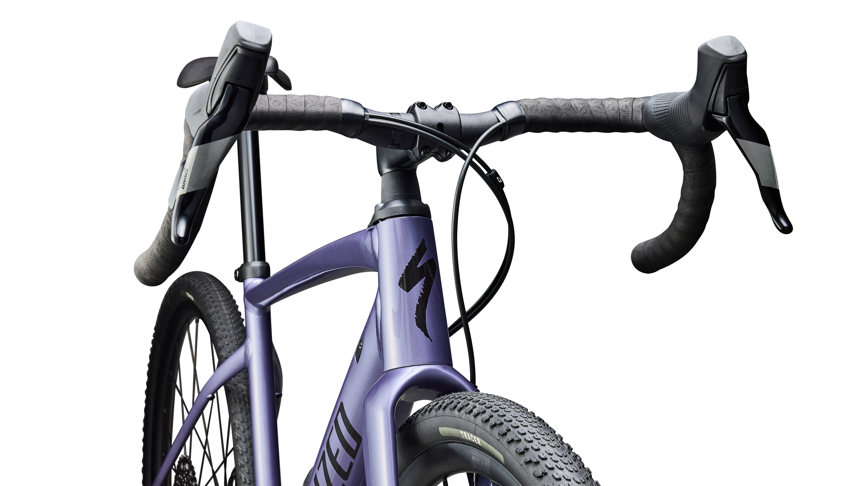 Cykler - Gravel cykler - Specialized Diverge 4 Comp Alloy 2026 - Gloss Mauve Metallic / Obsidian