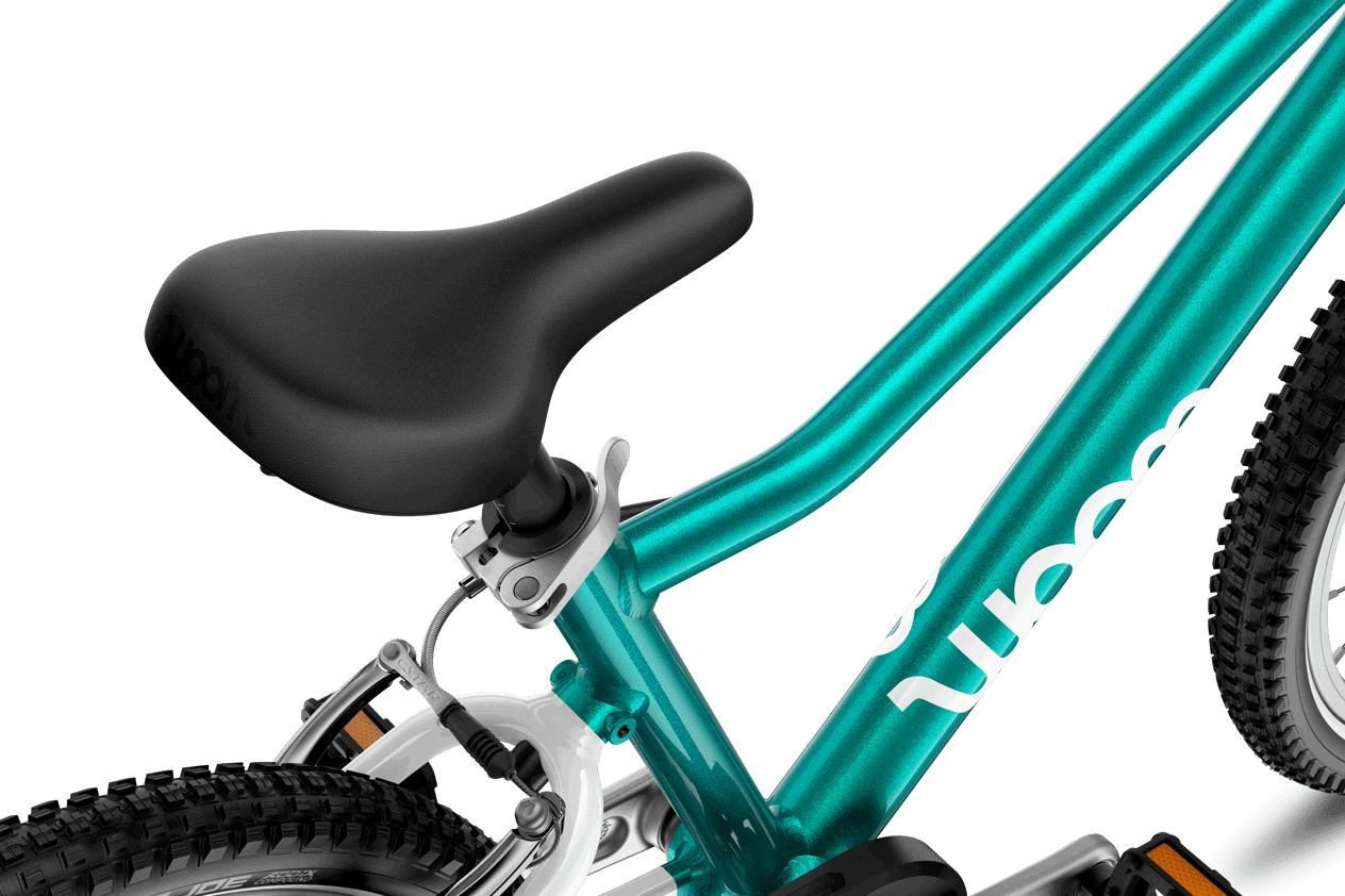 Cykler - Børnecykler - Woom GO 3 Automagic (Automatgear) - Metallic Turquoise