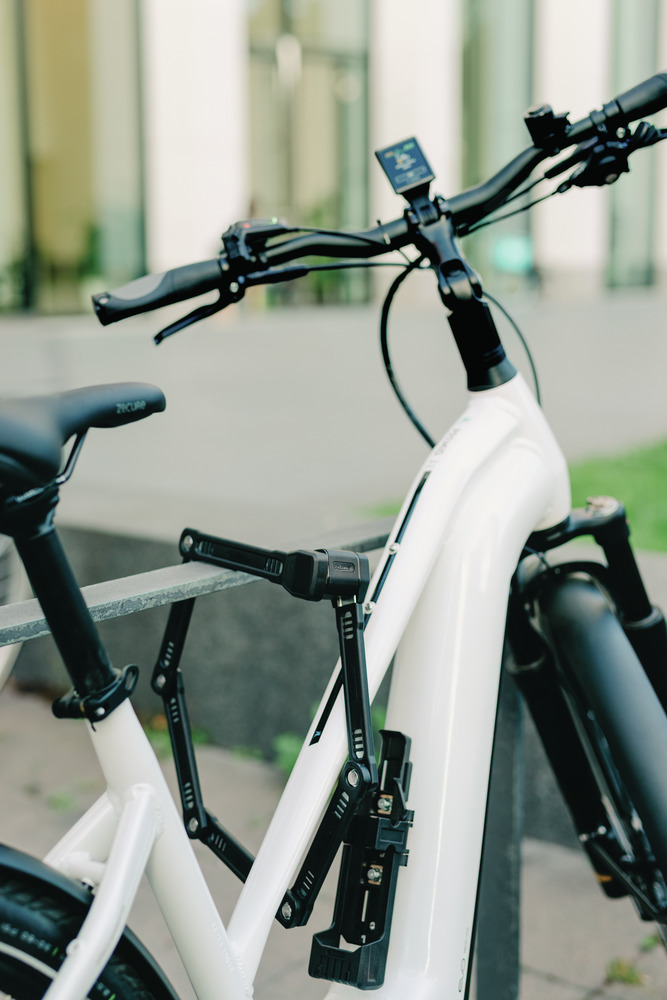 Tilbehør - Cykellås - Abus Foldelås 6200K Bordo X-PLUS (VF) (SH Beslag) 90cm - Sort