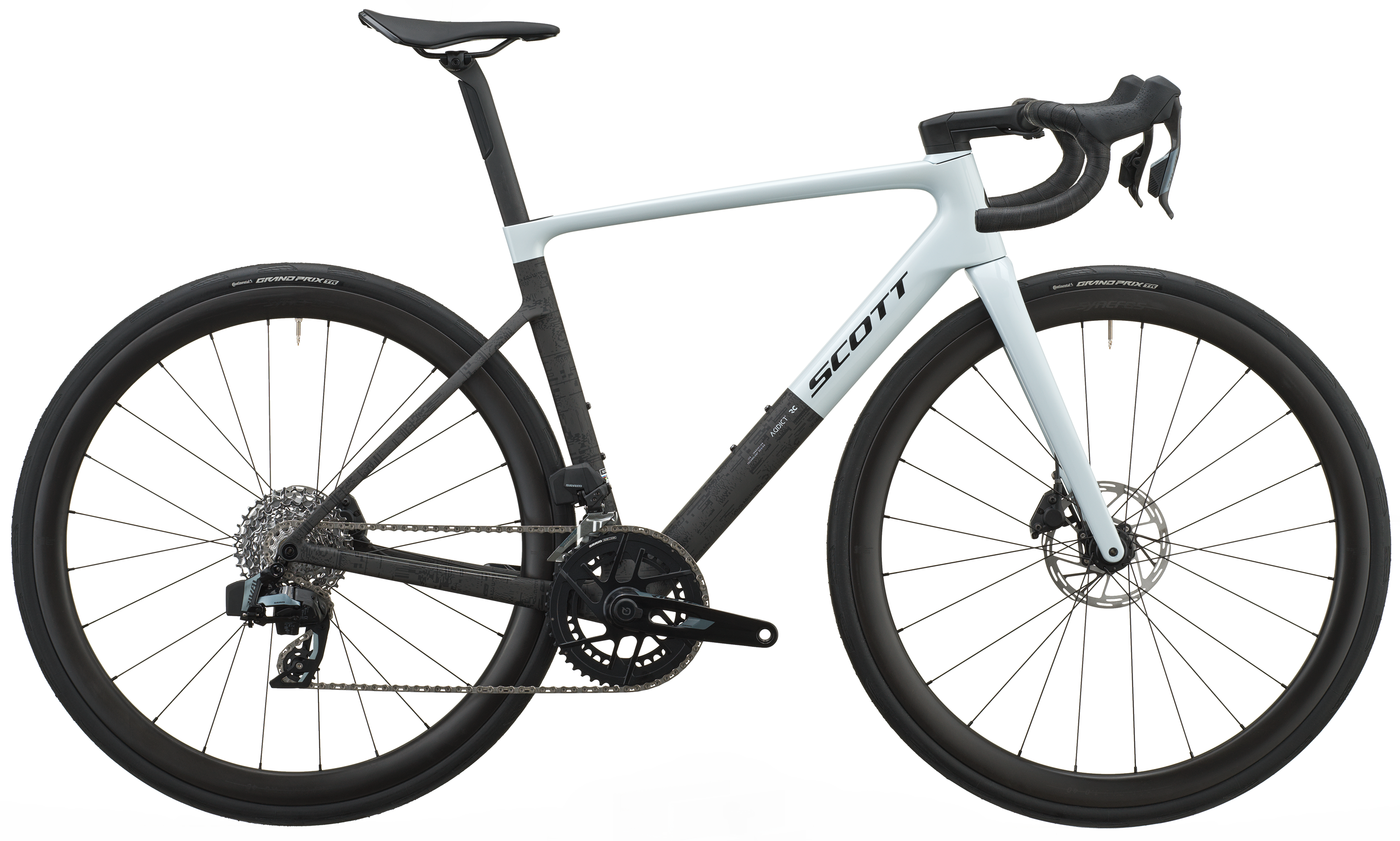 Scott Addict RC 25 2027 - Cumulus White