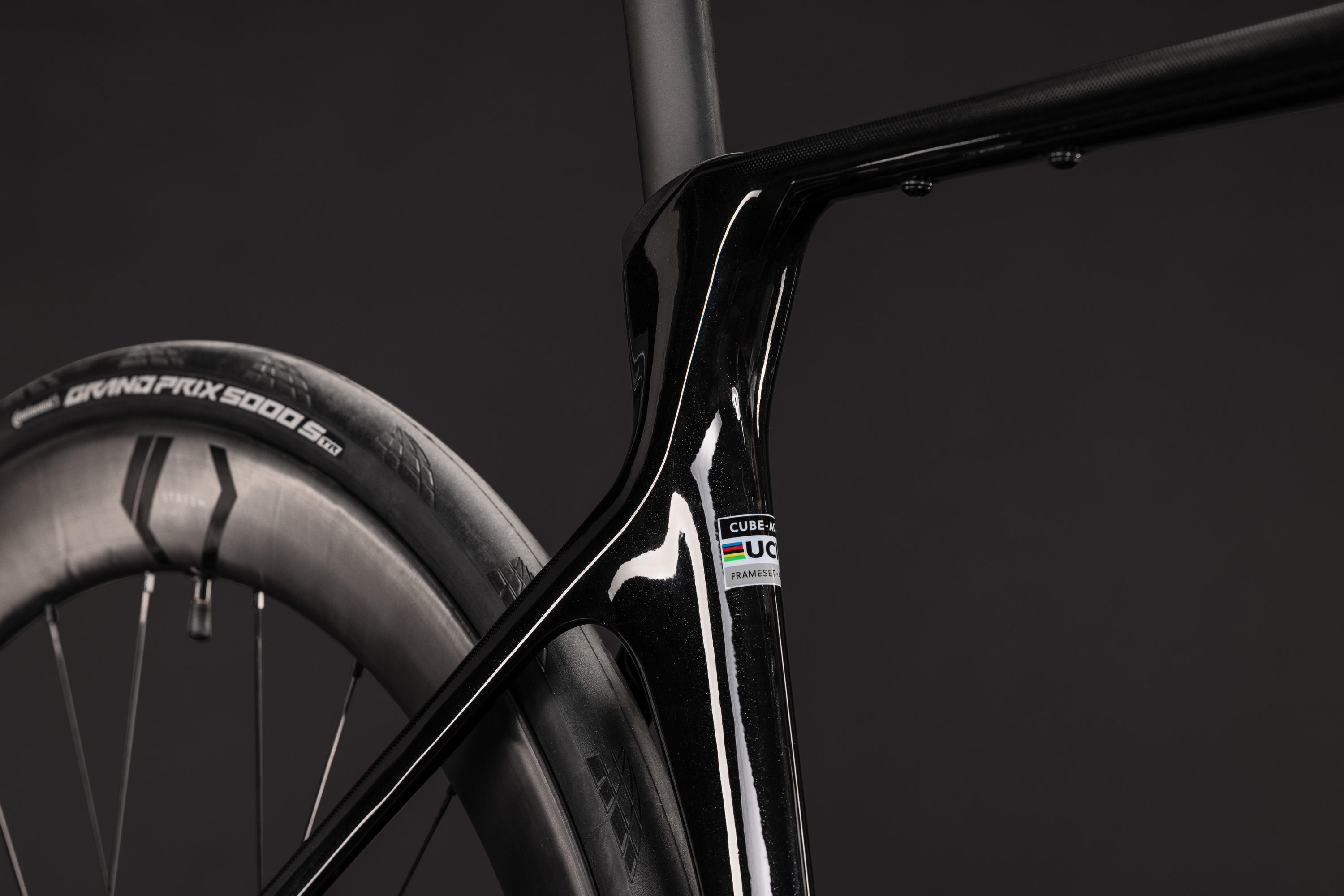 Cykler - Racercykler - Cube Agree C:62 SLT AXS 2027 - Blackpearl´n´Switchwhite