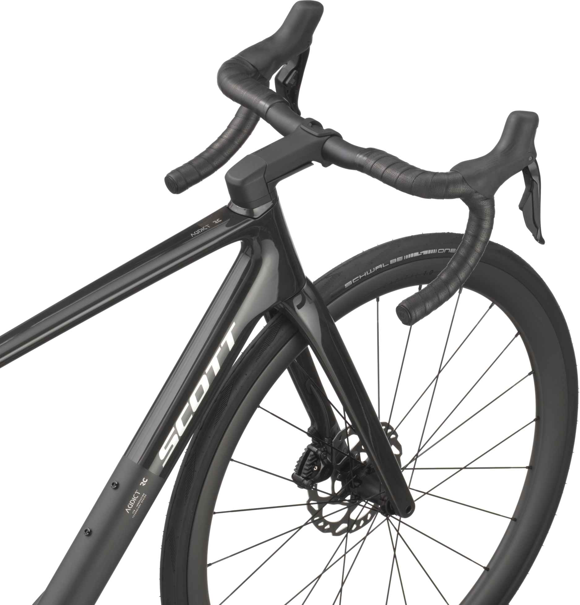 Cykler - Racercykler - Scott Addict RC 30 2025 - Carbon Black