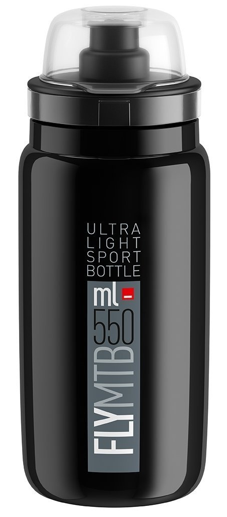 Tilbehør - Drikkedunke - Elite FLY MTB Ultra Light Drikkedunk Sort 550ml