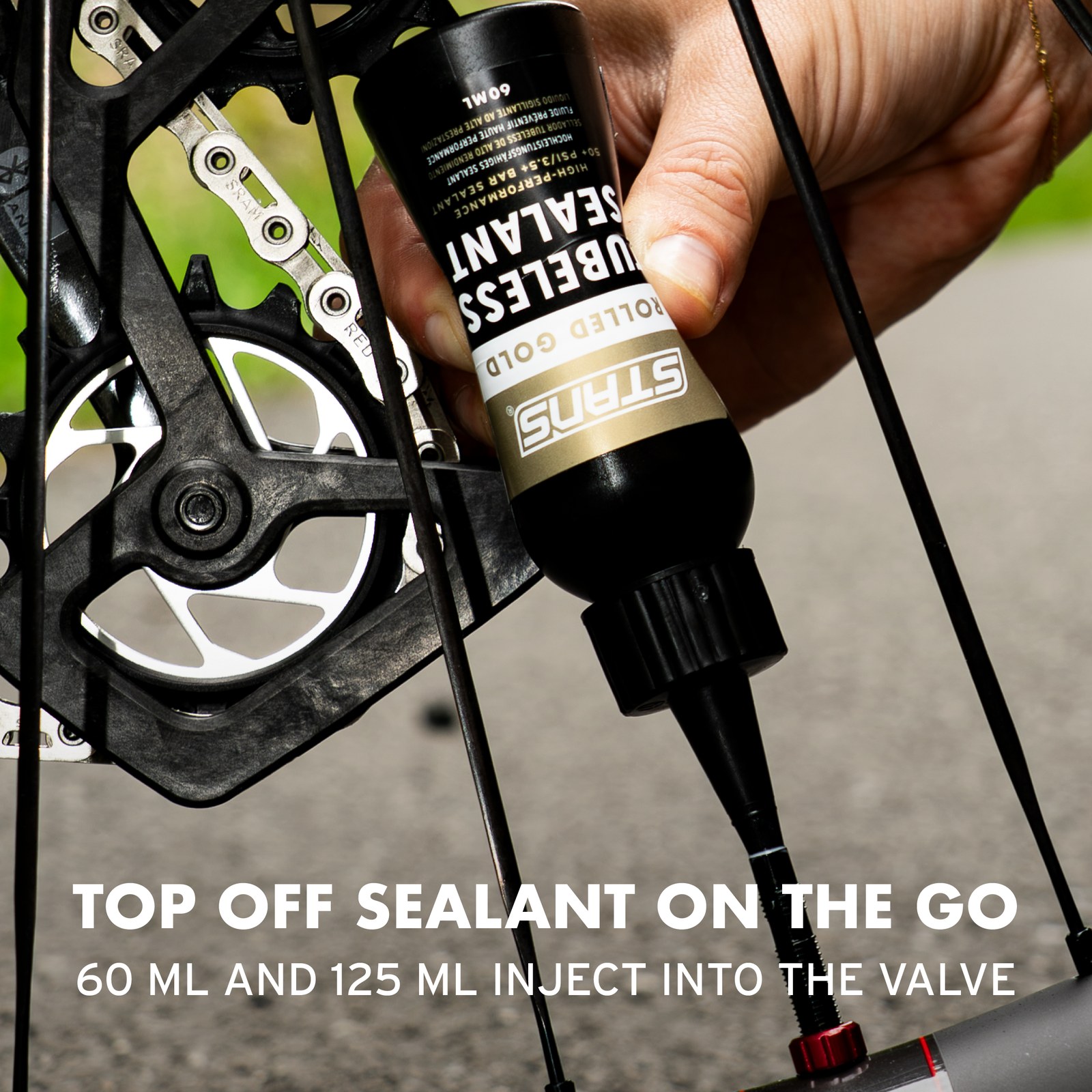 Reservedele - Tubeless - Stan's Rolled Gold Tubeless Sealant - 125ml