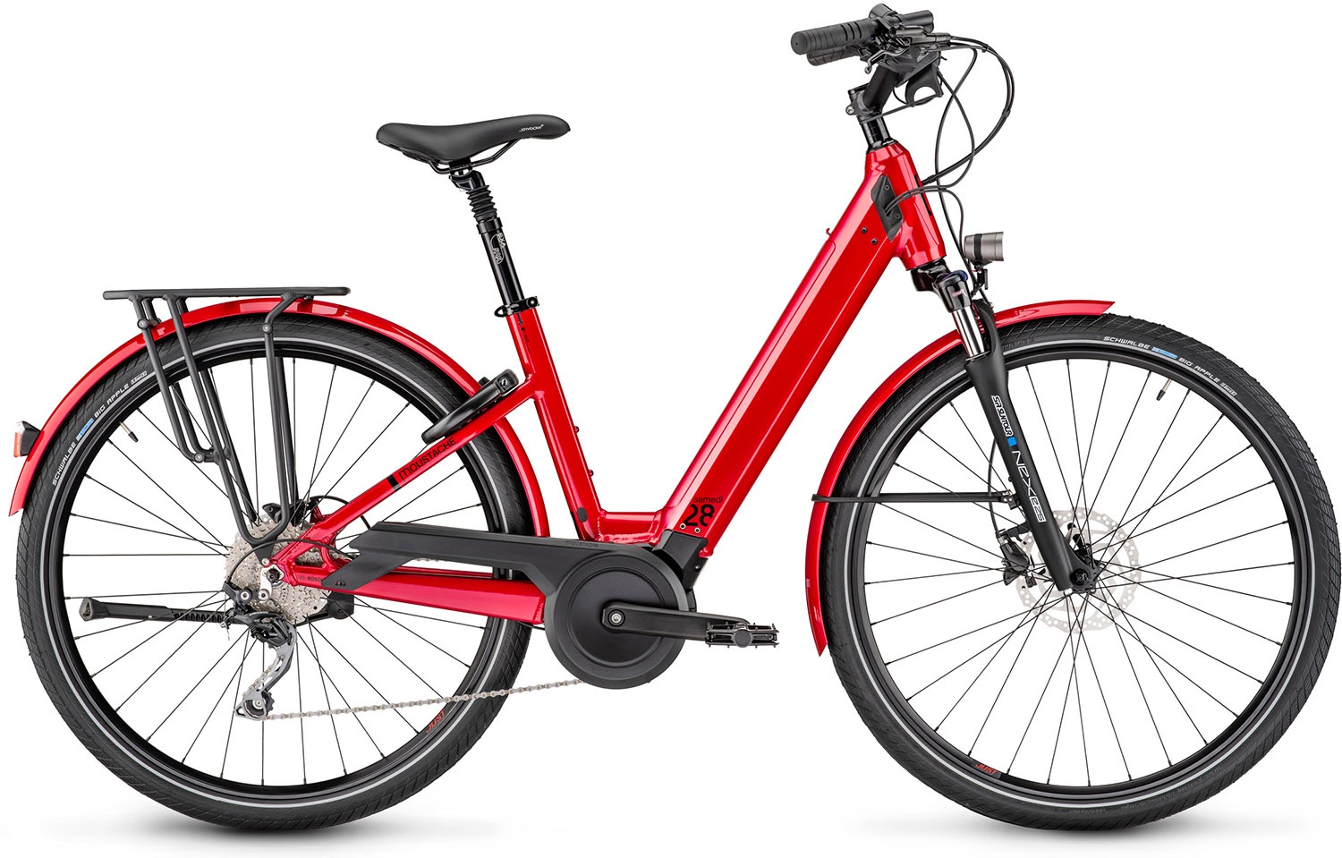 Cykler - Elcykler - Moustache SAMEDI 28.5 Dame - Rød