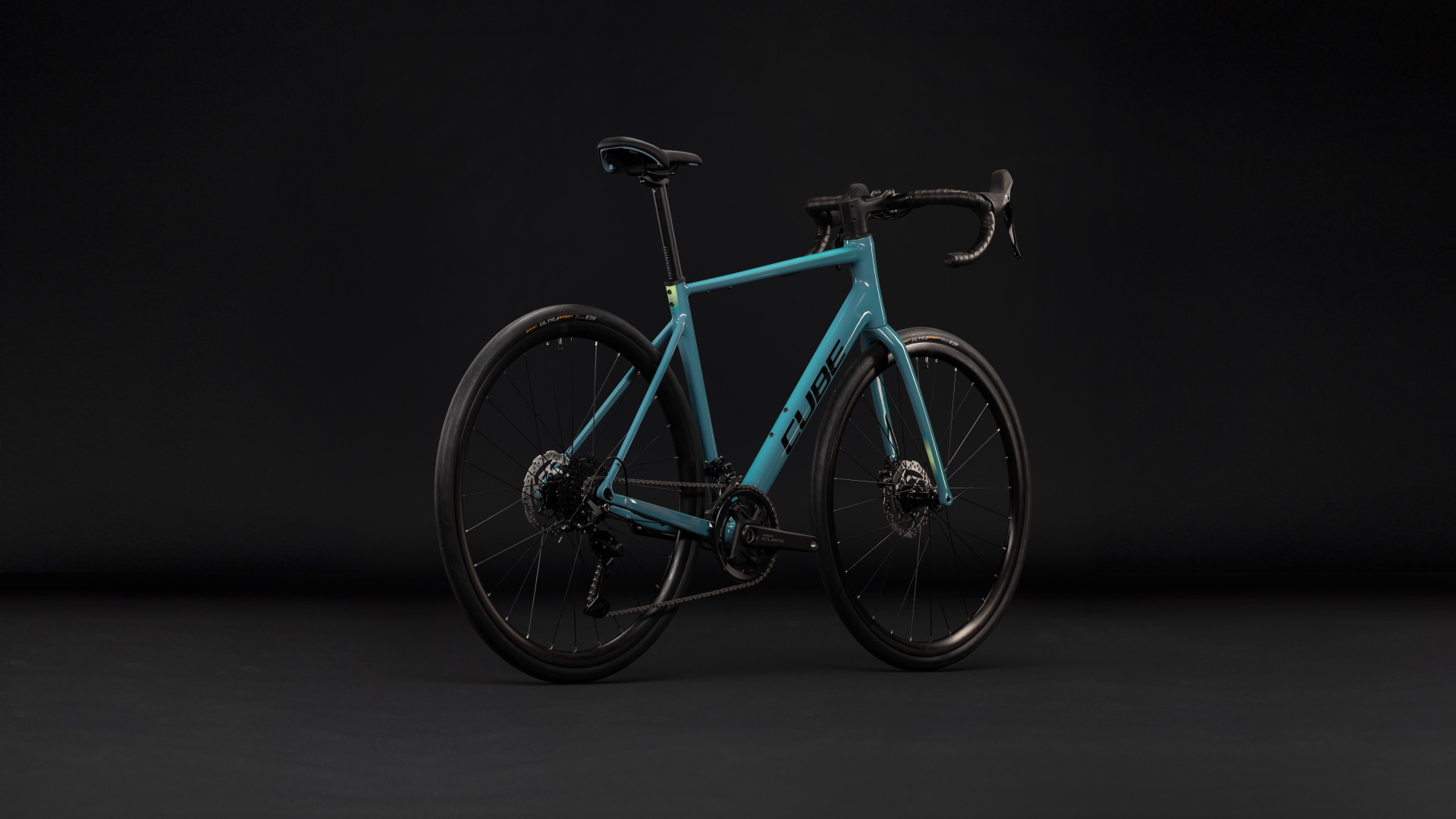 Cykler - Racercykler - Cube Attain Pro 2027 - Surfblue´n´Black
