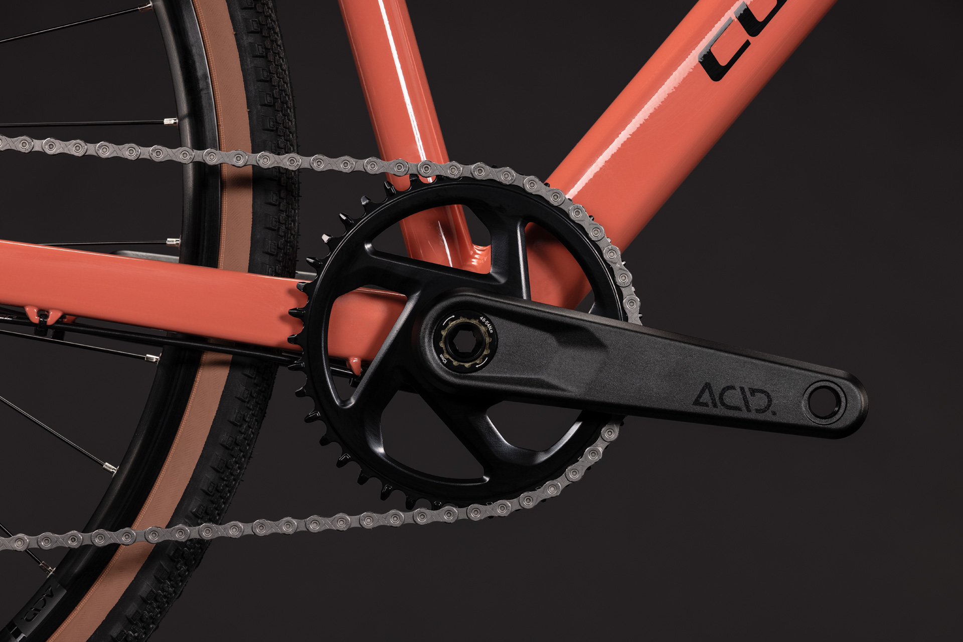 Cykler - Gravel cykler - Cube Nuroad ONE 2027 - Spicypapaya´n´Black