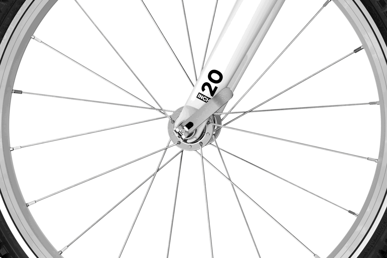 Cykler - Børnecykler - Woom GO 4 - Metallic Turquoise