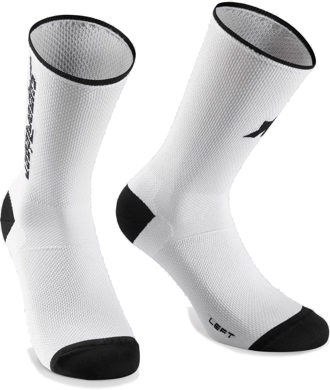 Beklædning - Sokker - Assos RS Socks Superléger - Hvid