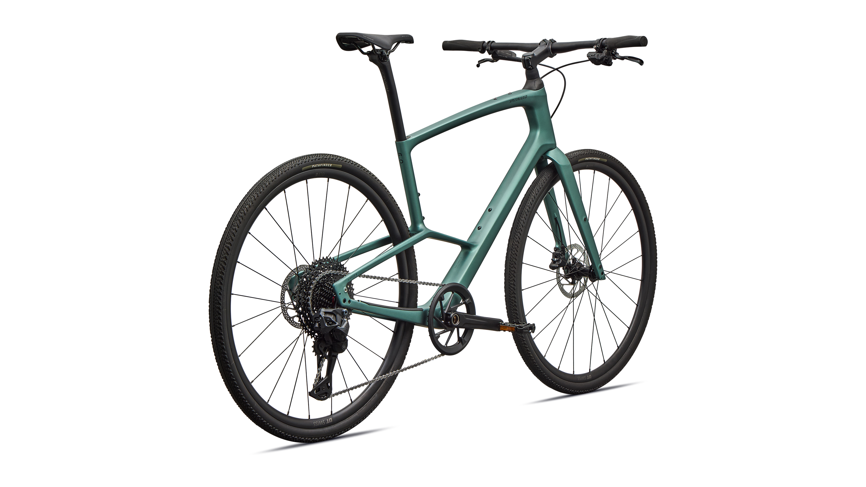 Cykler - Herrecykler - Specialized Sirrus X 6.0 2027 - Gloss Fjord Metallic / Emerald Metallic