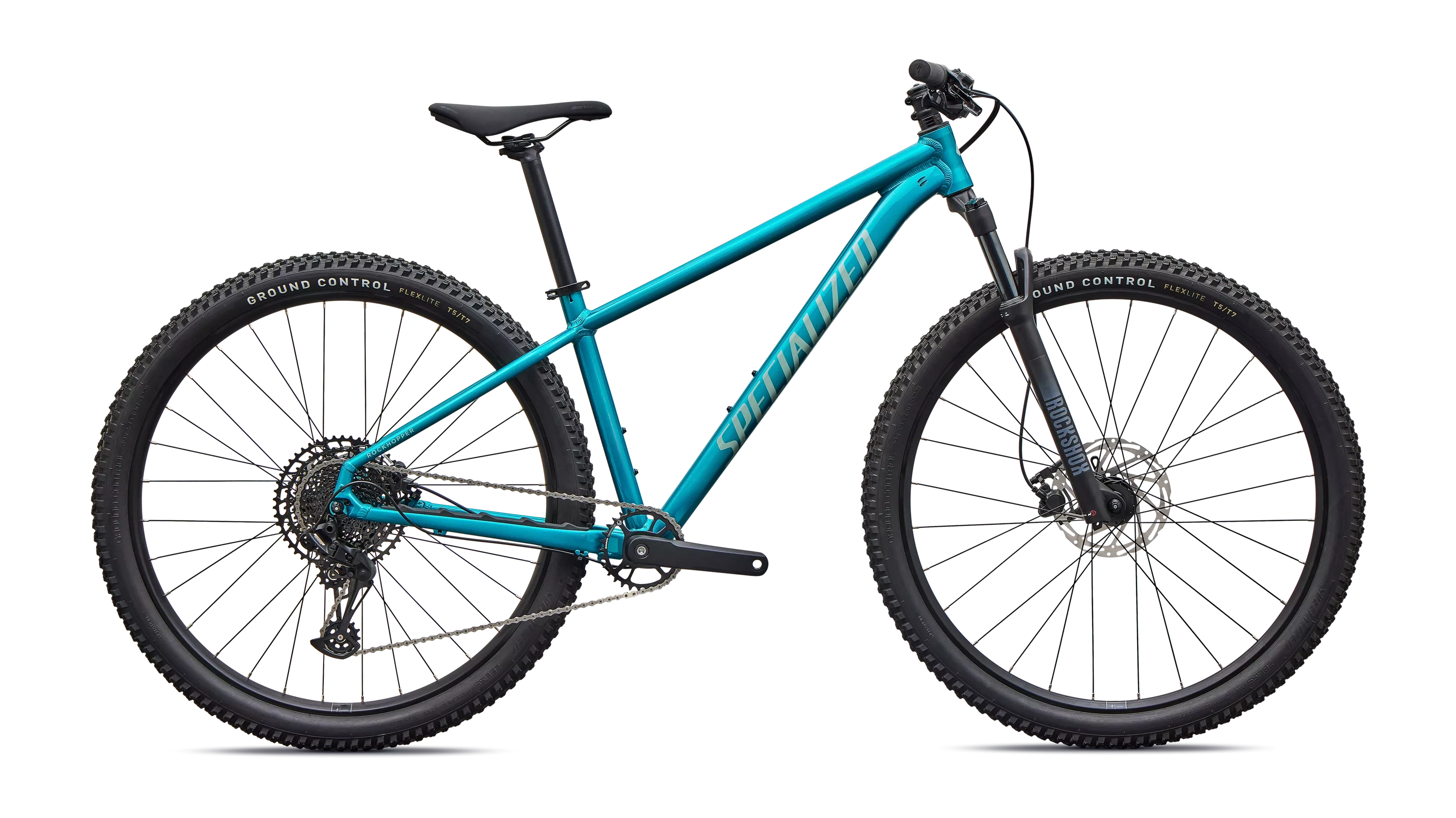 Cykler - Mountainbikes - Specialized Rockhopper Comp 29 2027 - Gloss Teal Tint Aluminum