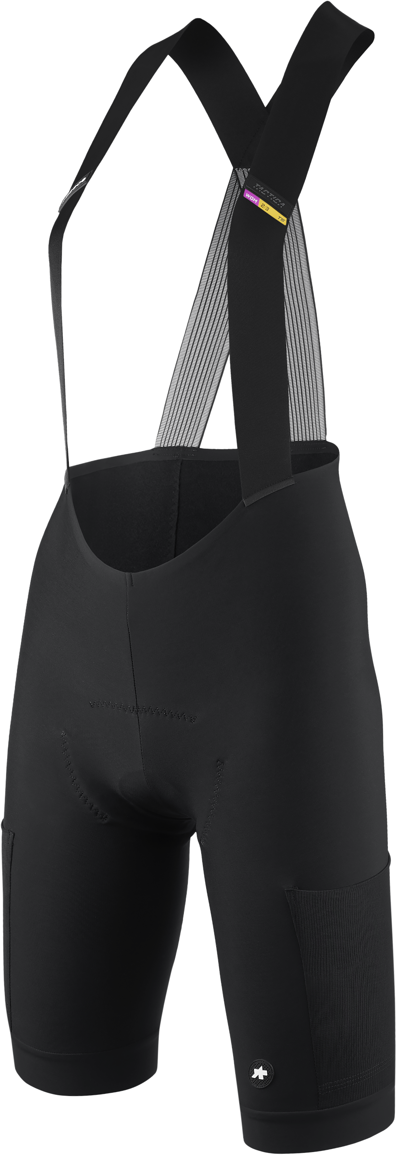 Beklædning - Cykelbukser - Assos TACTICA Women 2/3 Bib Shorts T5 - Black Series
