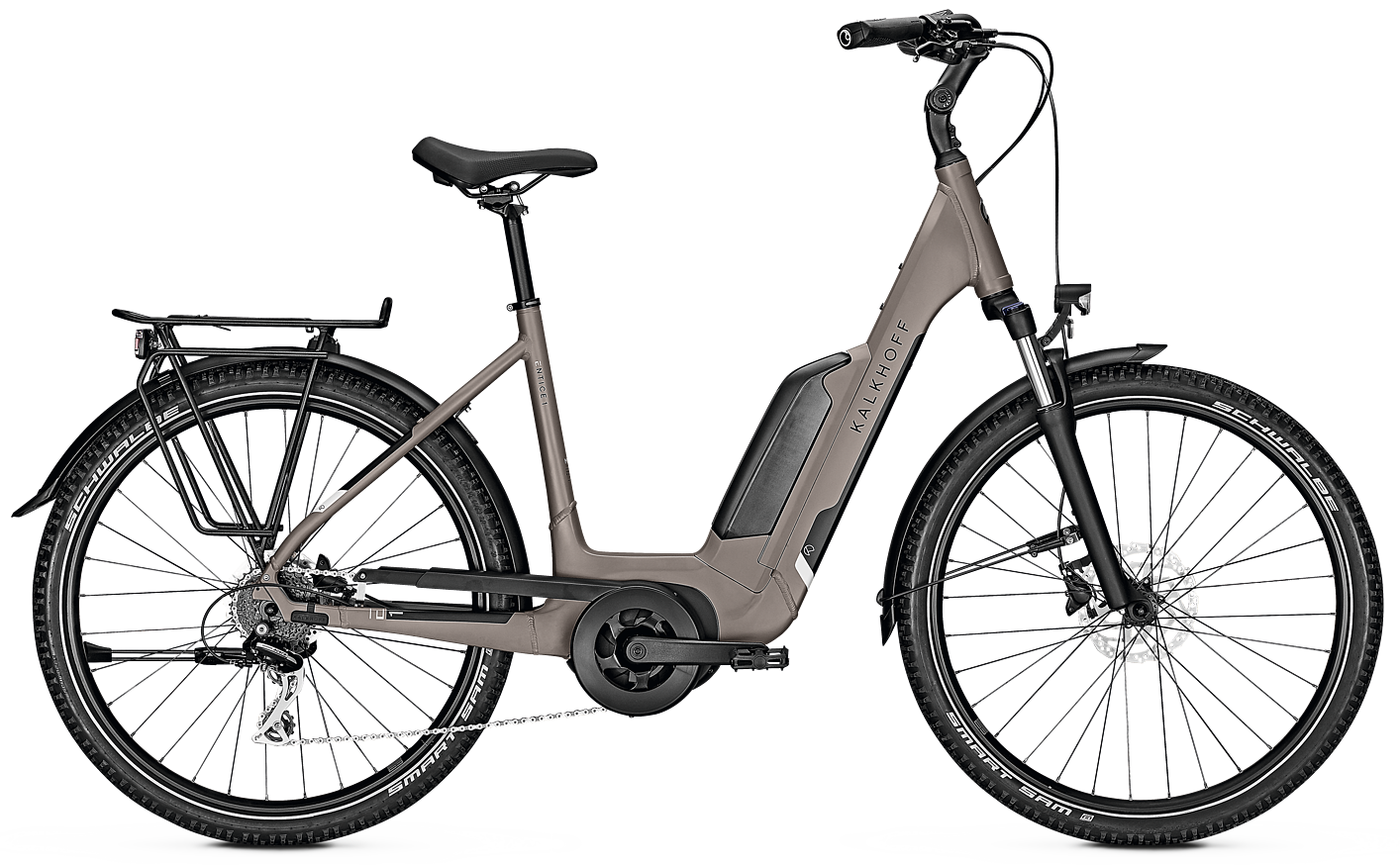 Cykler - Elcykler - Kalkhoff ENTICE 1.B MOVE 500wh Dame - Grå