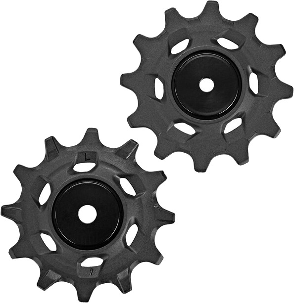 SRAM Force/Red eTap AXS pulleyhjul-sæt (stål-lejer) – 12-speed - Sort
