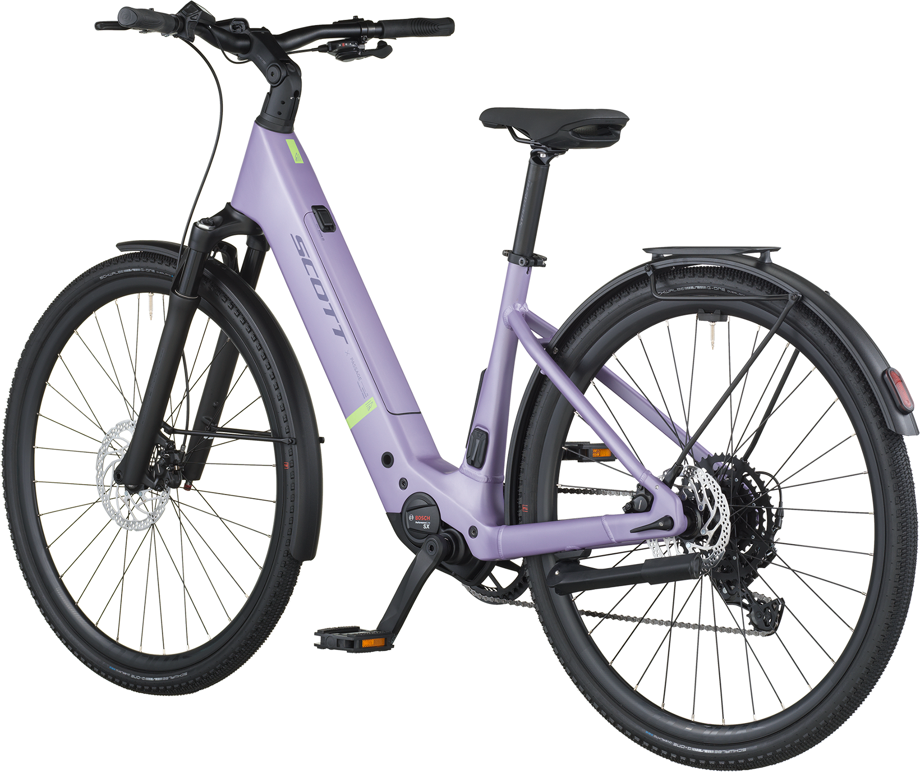 Cykler - Elcykler - Scott Passage eRIDE 20 Wave 2026 - Lila Purple