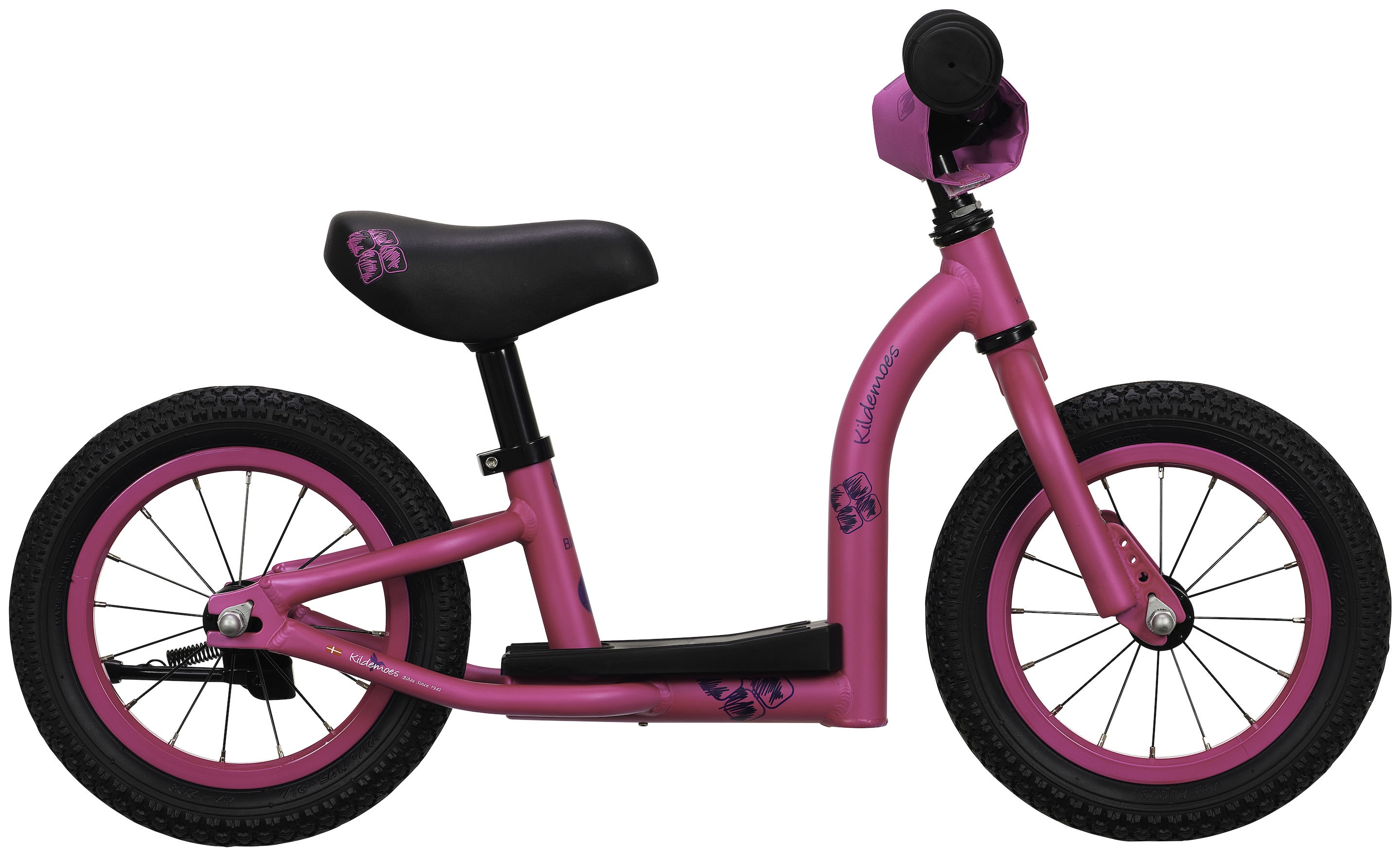 Brands - Kildemoes Walkbike Løbecykel Pige 2023 - Pink