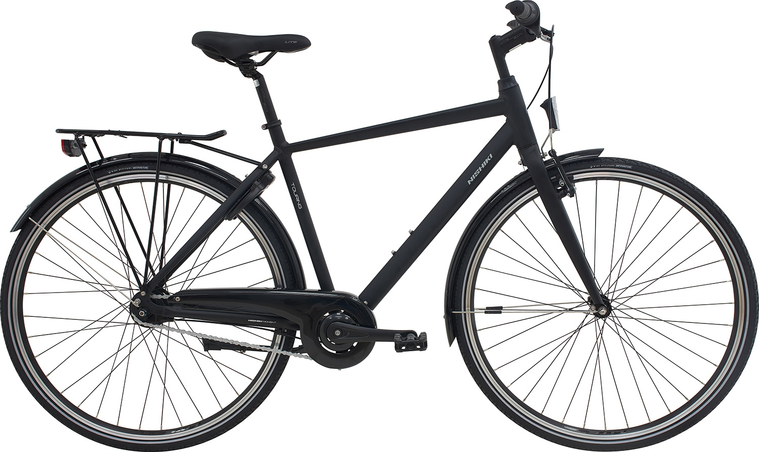 Nishiki Touring Herre 7g 2026 - Mat Sort