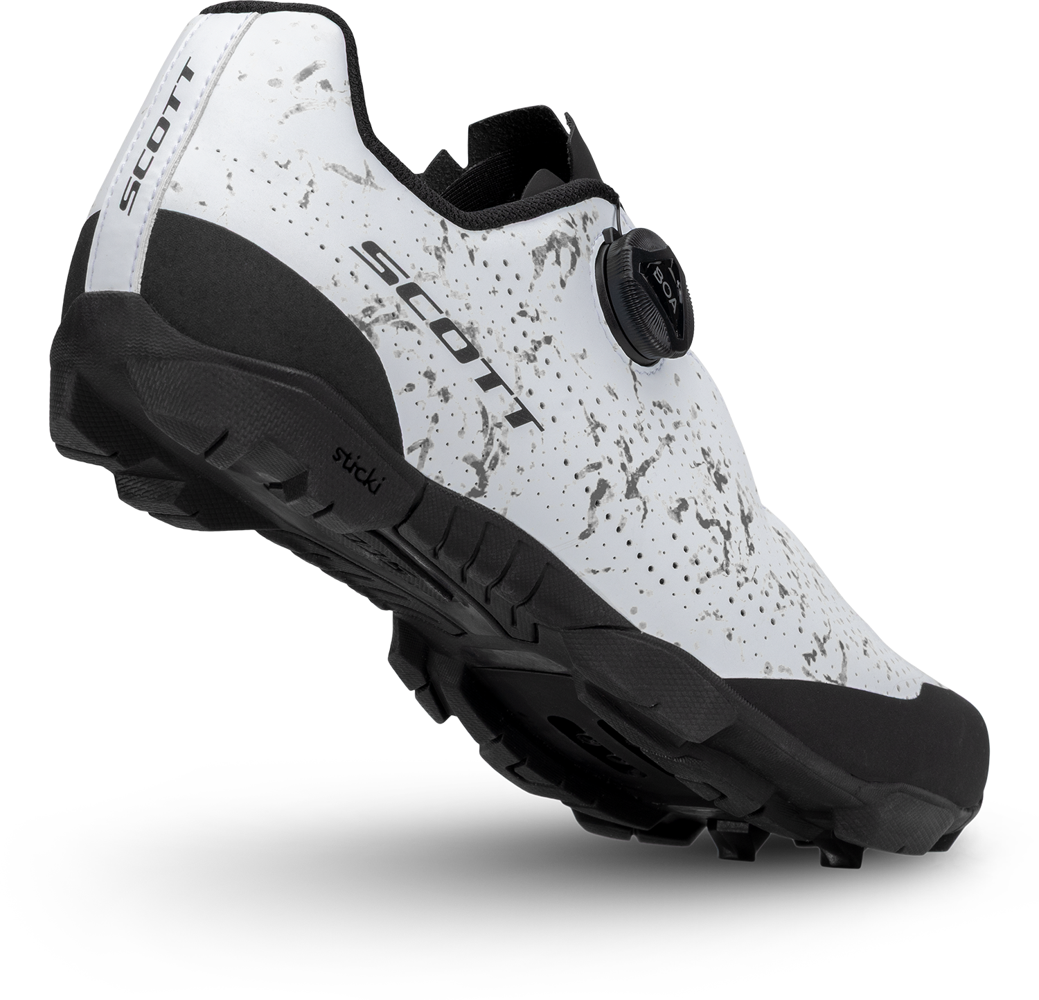 Beklædning - Cykelsko - Scott MTB Comp SPD Sko - White/Black