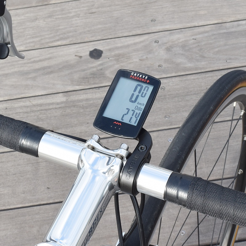 Tilbehør - Cykelcomputer & GPS - Cateye Out Front / Beslag til Padrone m.fl.