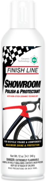Se Finish Line Showroom Spray Polish hos Cykelexperten.dk