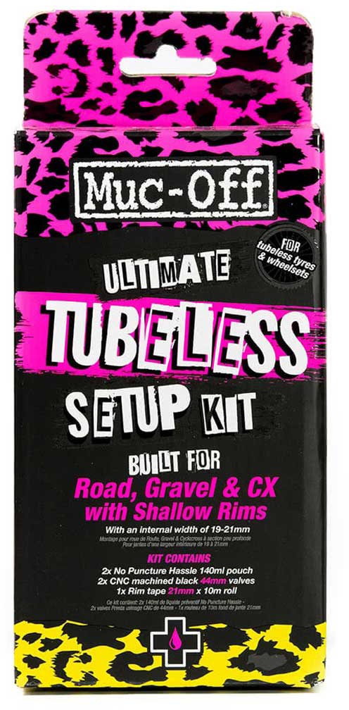 Se Muc-Off Ultimate Tubeless Kit - Road - 44 mm hos Cykelexperten.dk