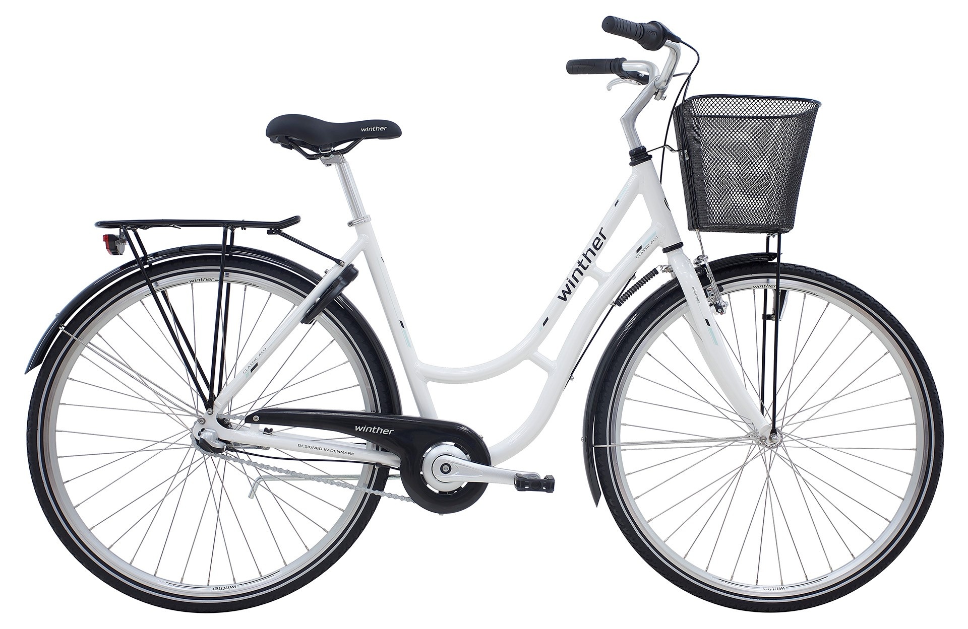 Cykler - Damecykler - Winther Shopping Classic Dame 3g 2023 - Hvid