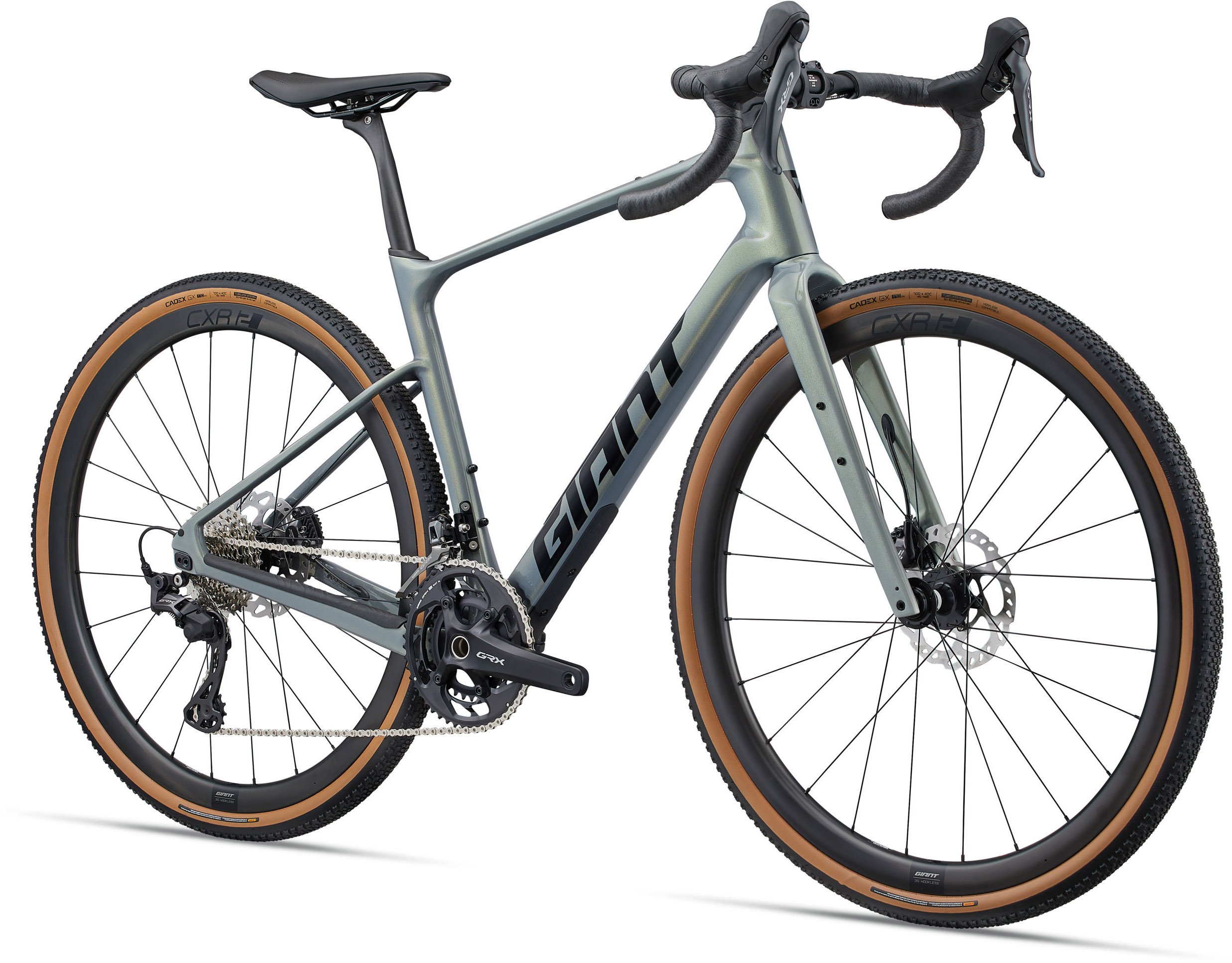 Cykler - Gravel cykler - Giant Revolt Advanced 0 2025 - Grøn