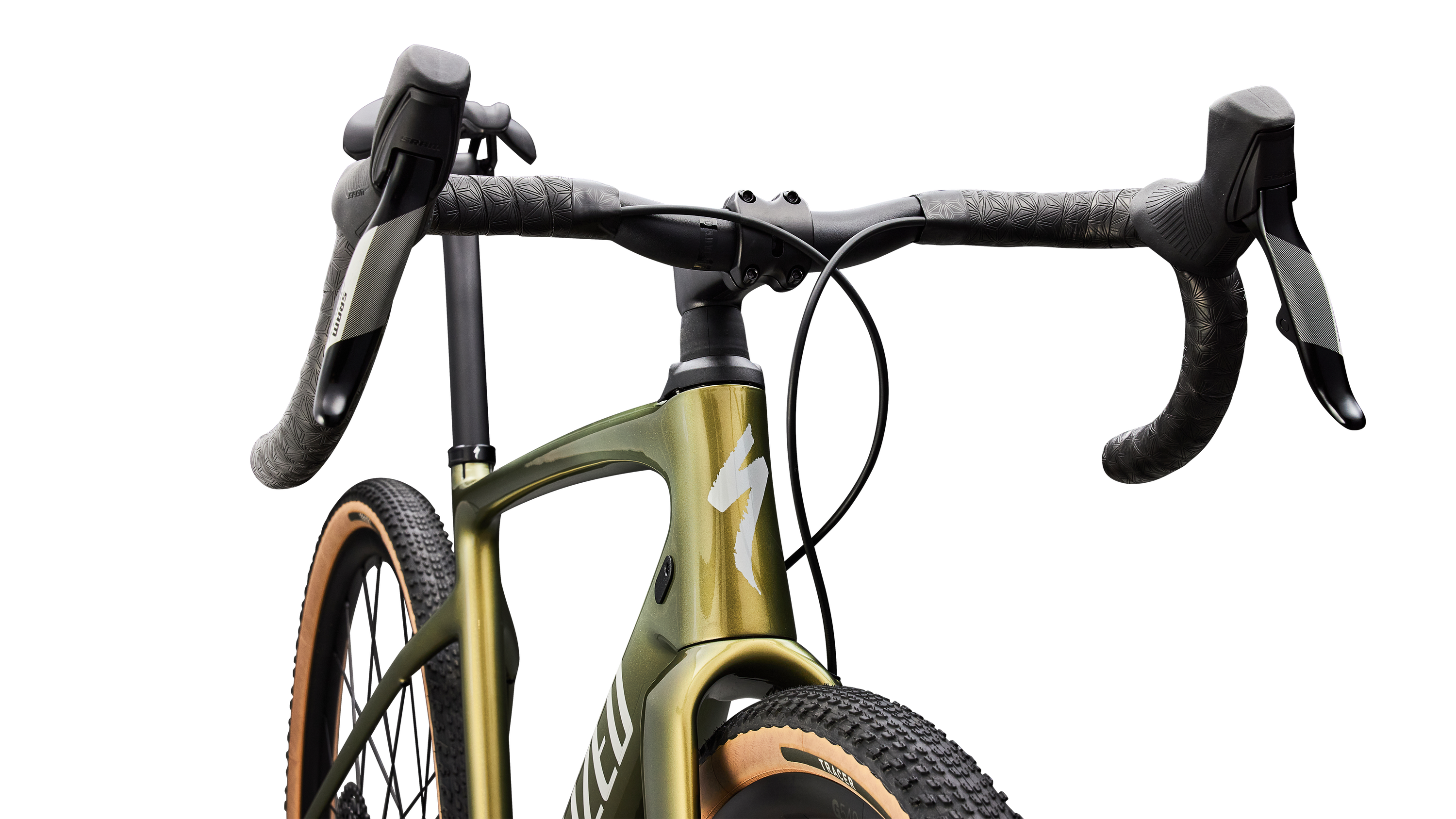 Cykler - Gravel cykler - Specialized Diverge 4 Comp Carbon 2026 - Laurel Green Metallic/Dolomite Metallic