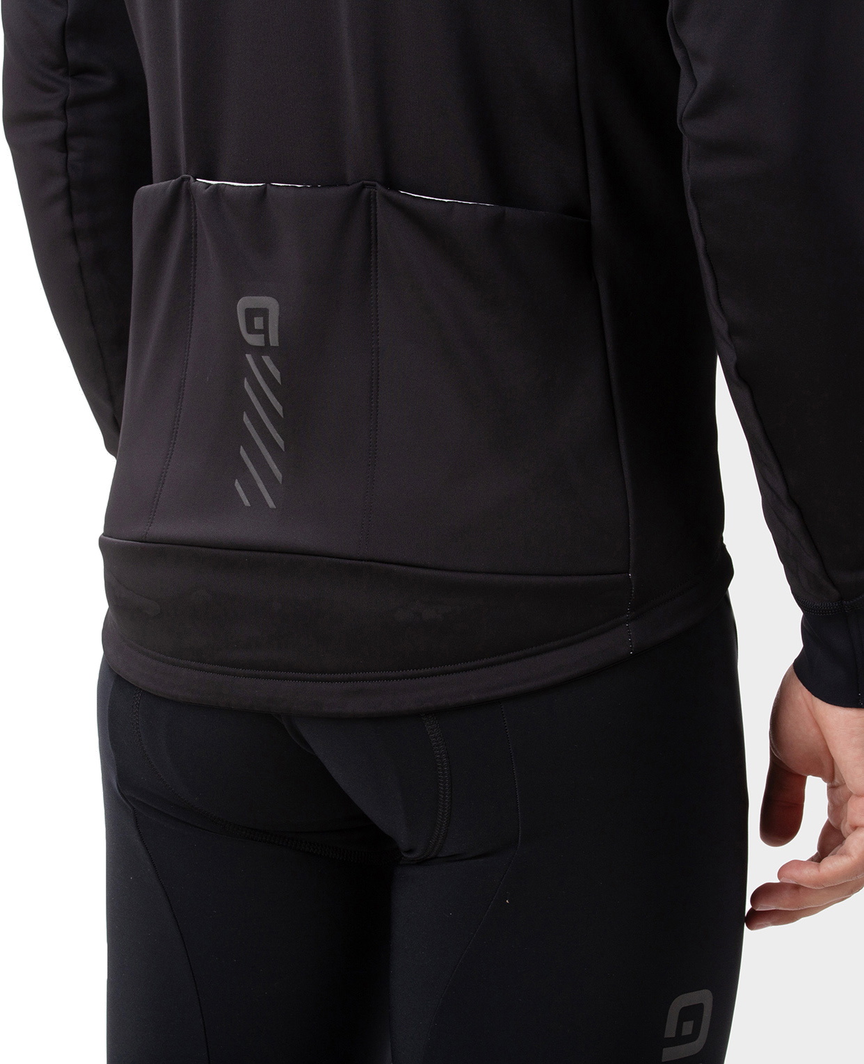 Beklædning - Cykeljakker - Alé Solid Fondo 2.0 Herre Vinterjakke - Sort