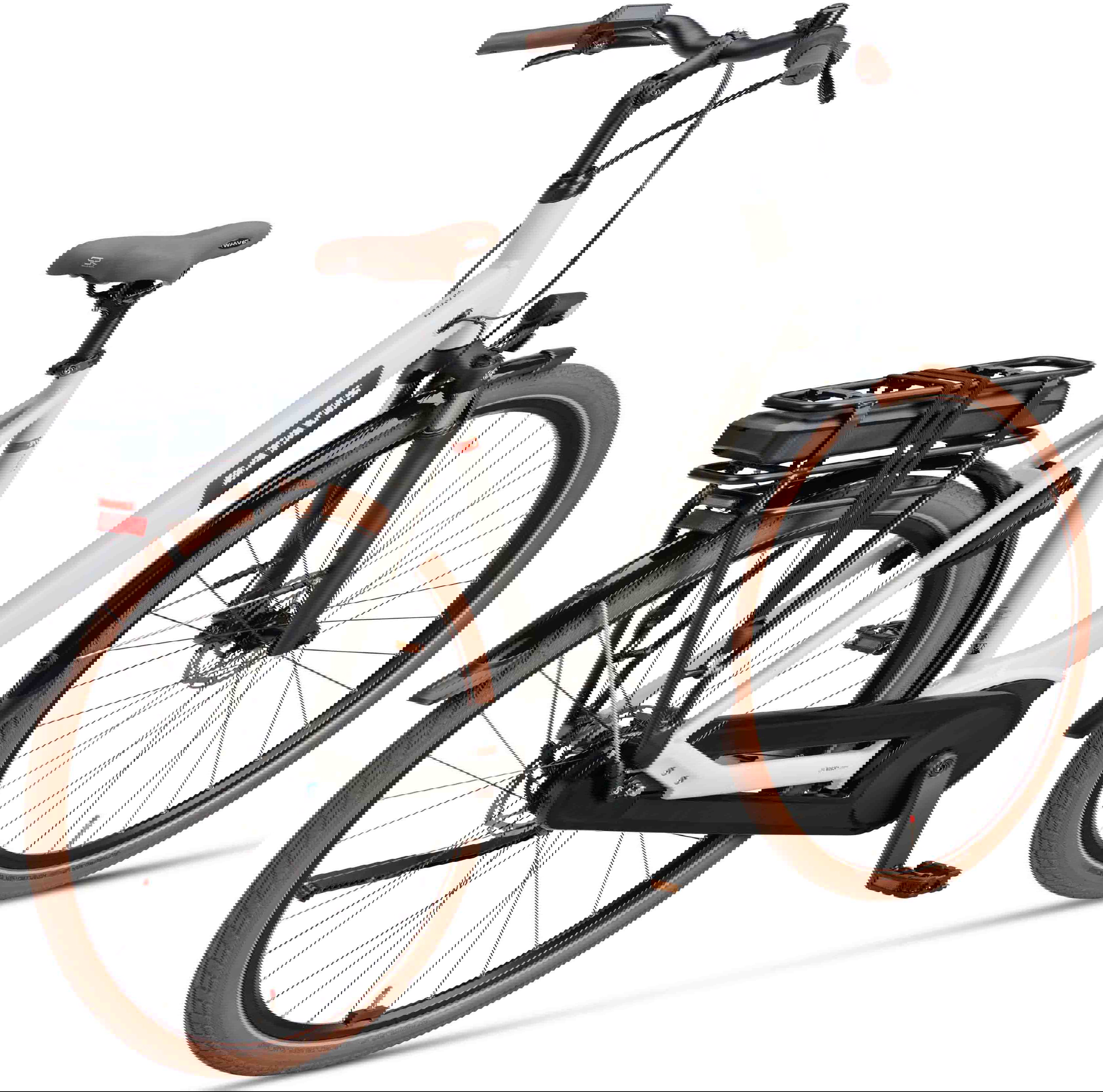 Cykler - Elcykler - Batavus Altura E-go Plus Dame 2025 - Hvid