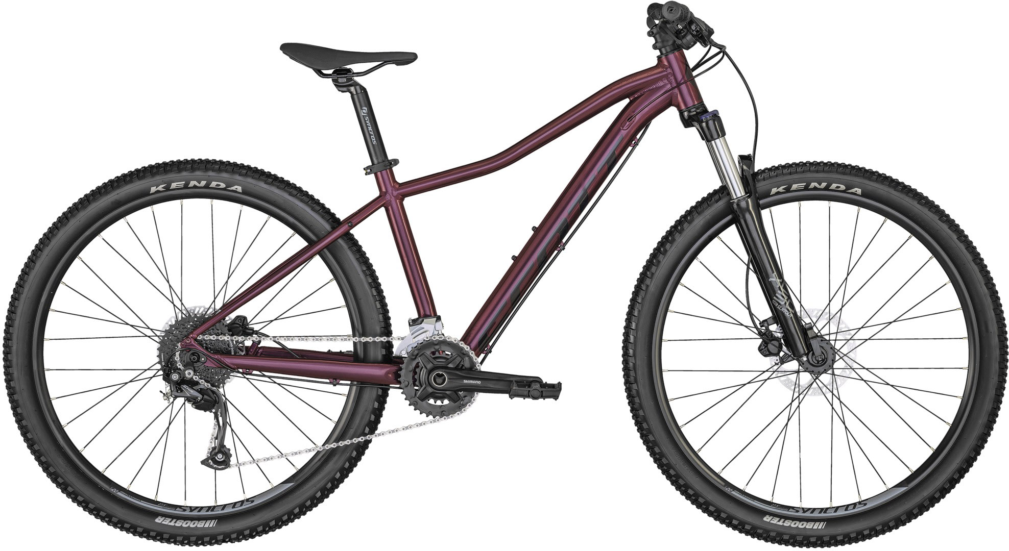 Se Scott Contessa Active 40 27.5" 2022 - Lilla hos Cykelexperten.dk