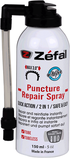 Tilbehør - Lappegrej - ZÉFAL Repair kit Repair spray 150 ml