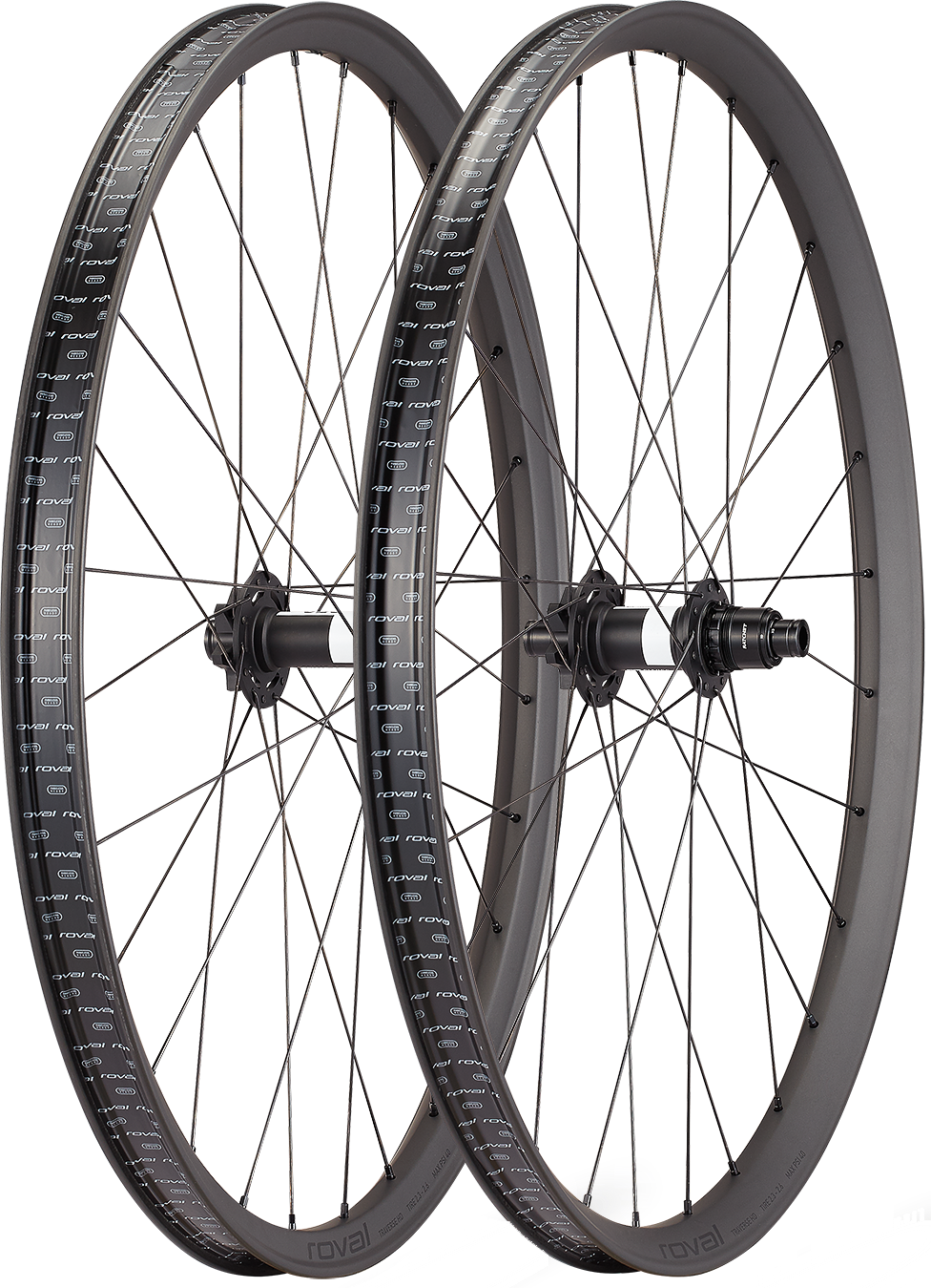 Reservedele - Hjulsæt - Roval Traverse HD 350 DEG 29 Rear 32H - Satin Carbon/Black