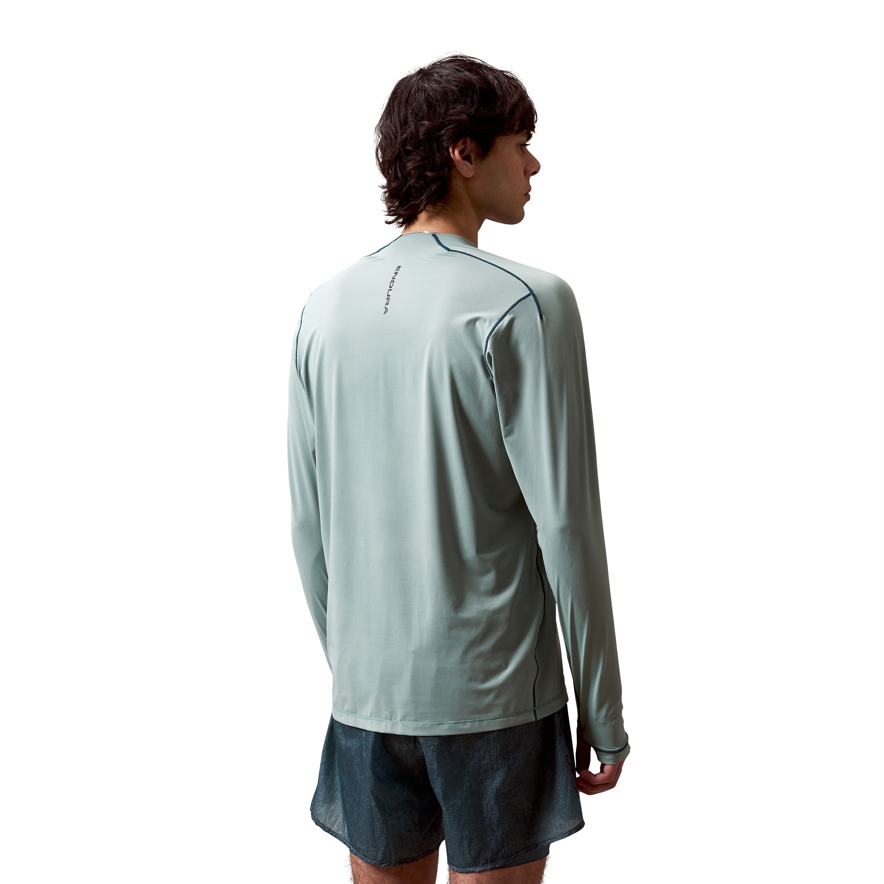 Beklædning - Cykeltrøjer - Endura AllTrack Roam L/S Tech Tee - Sage Green