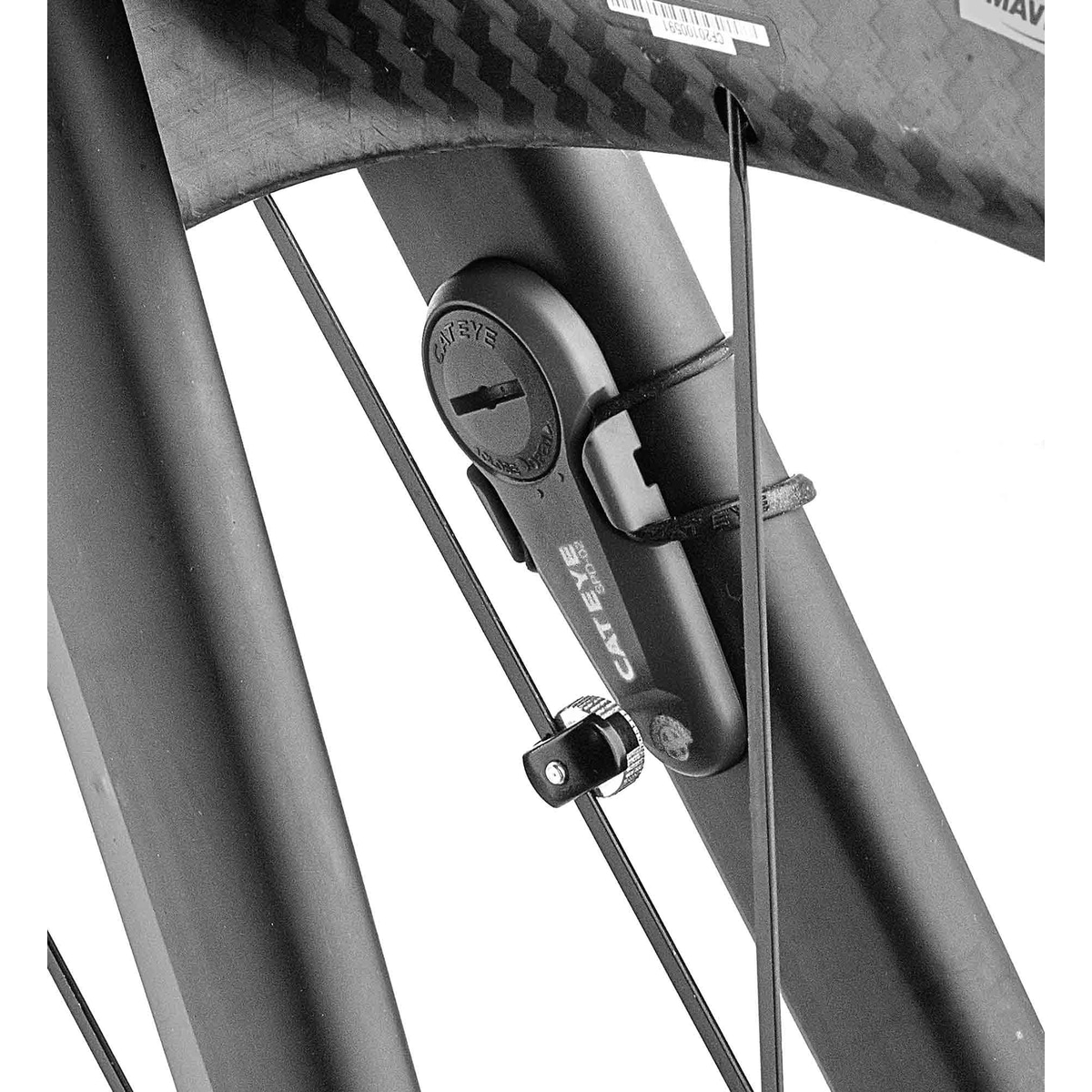 Tilbehør - Cykelcomputer & GPS - Cateye Strada Slim Cykelcomputer Trådløs - Sort