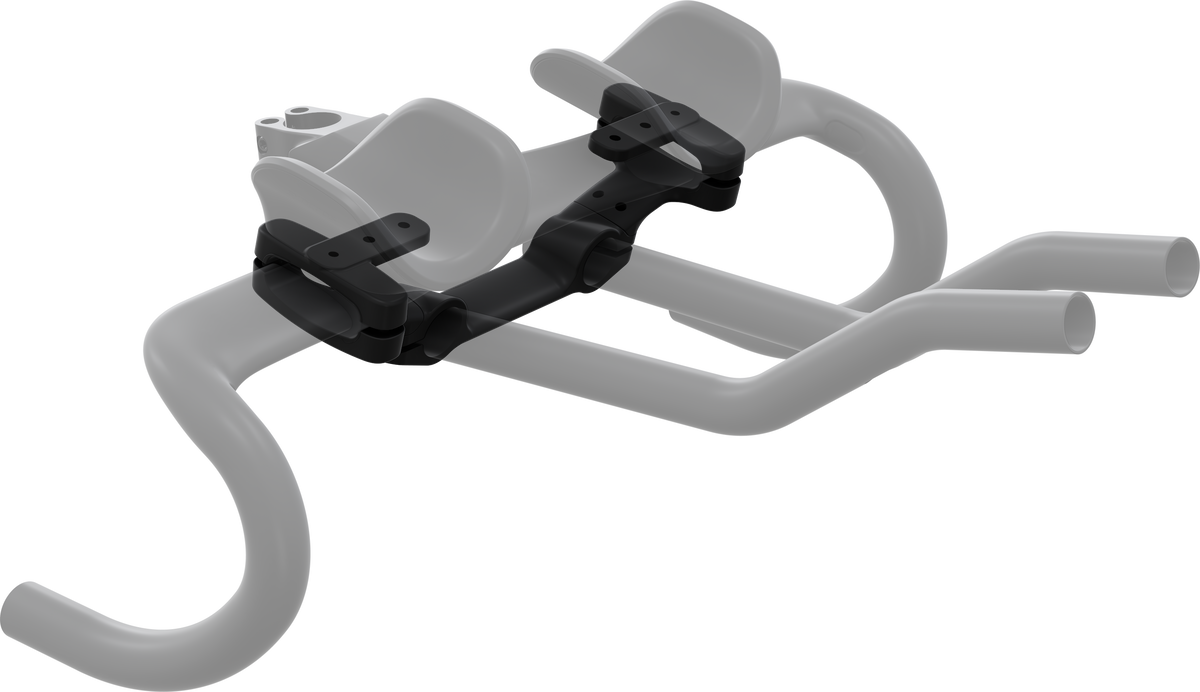 Syncros Creston Aero TT/TRI Clip on Bracket Cykelstyr-forlænger - Sort