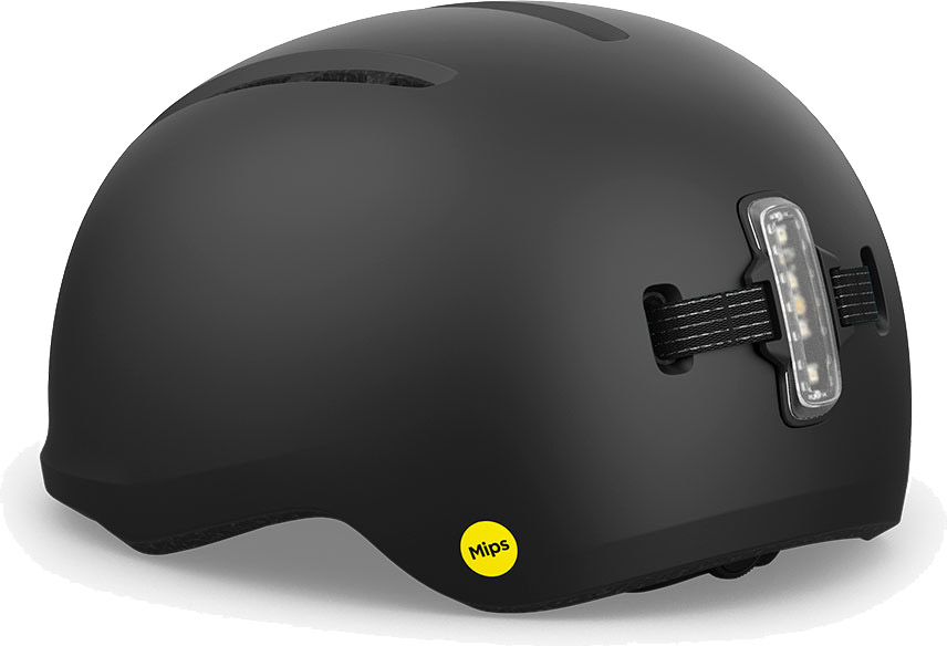 Beklædning - Cykelhjelme - MET Helmet Vibe MIPS m. LED - Black/Matt