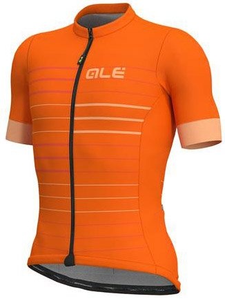 Beklædning - Cykeltrøjer - Alé Jersey Solid Ergo - Orange