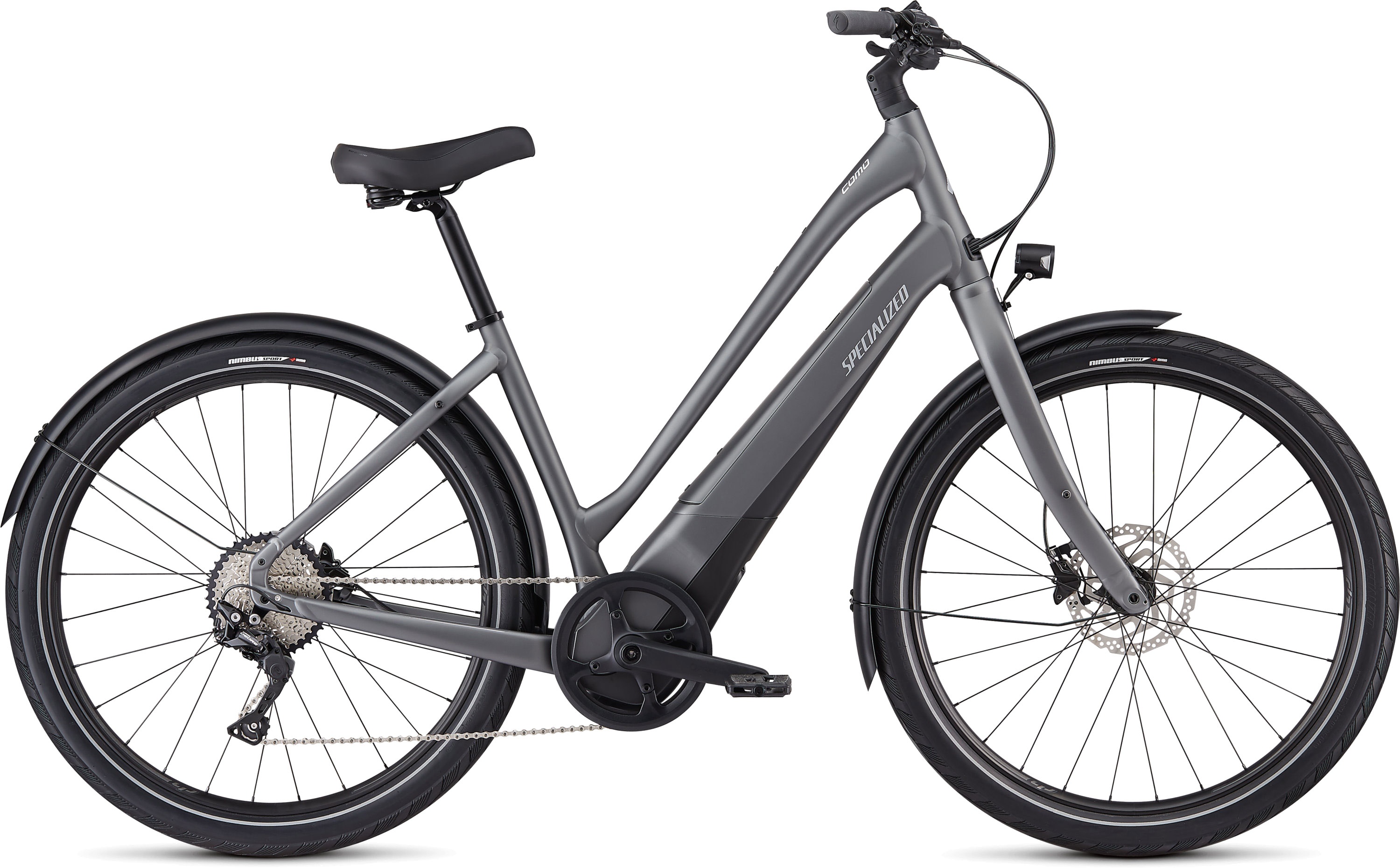 Cykler - Elcykler - Specialized Turbo Como 4.0 650b - Low-Entry 2021 - Grå