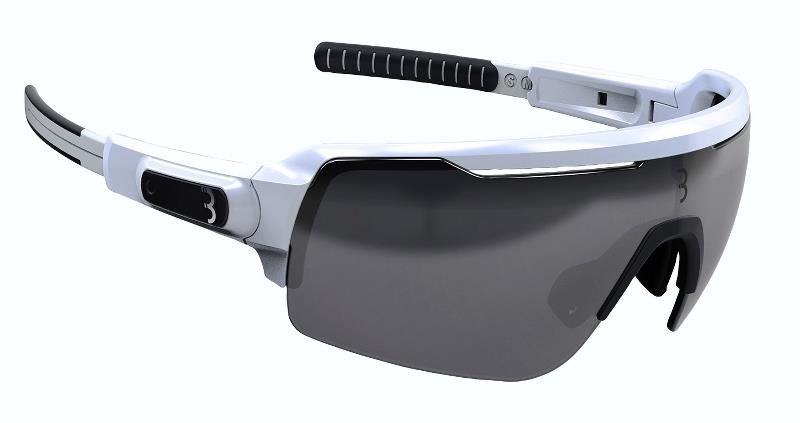 Se BBB Commander Cykelbriller med 3 sæt linser - Hvid hos Cykelexperten.dk