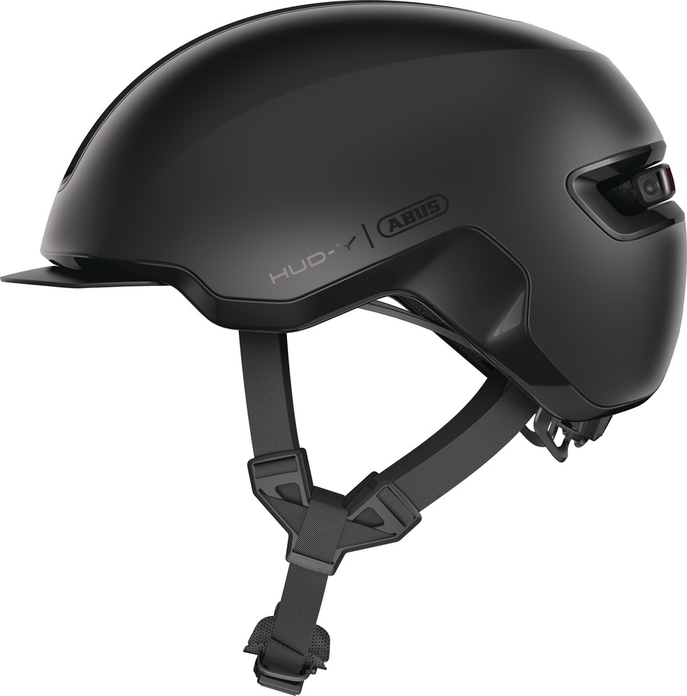 Abus HUD-Y Cykelhjelm med LED Lys - Smart Design