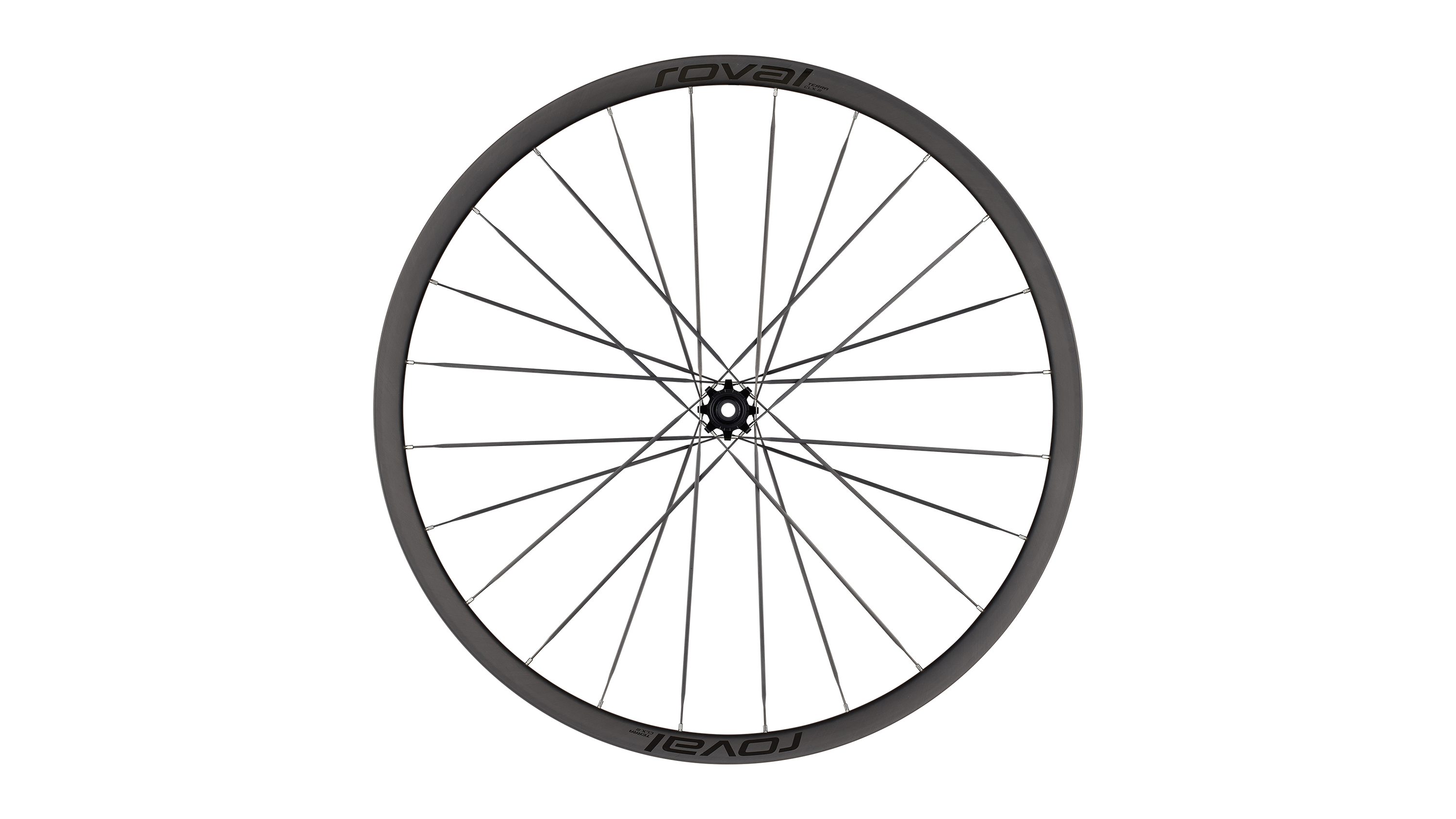 Reservedele - Hjulsæt - Roval Terra CLX III 700c Rear - Satin Carbon/Gloss Black