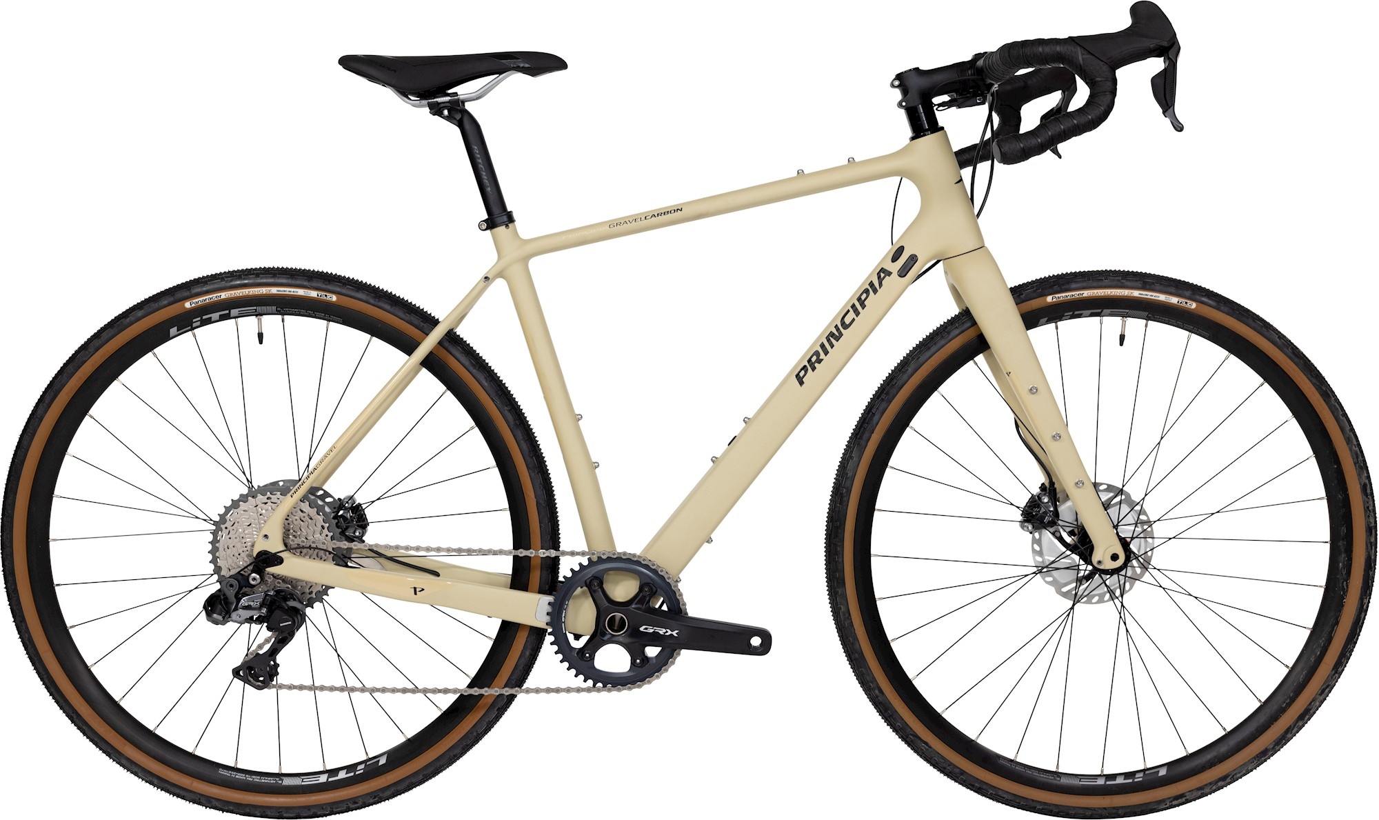 Cykler - Racercykler - Principia Gravel Carbon GRX RX600 2x11 2023 - Brun