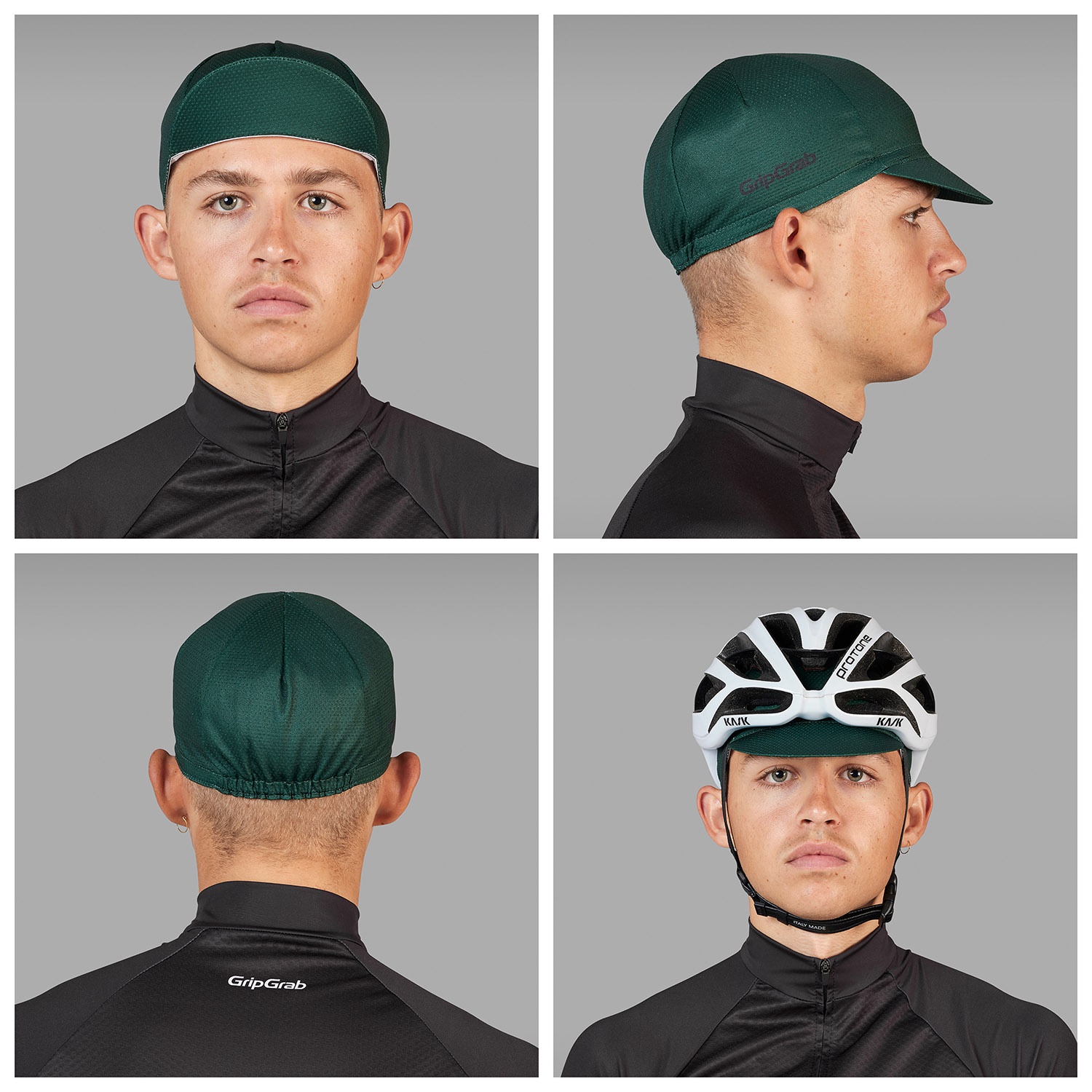 Beklædning - Cykelkasketter - GripGrab Letvægts Summer Cycling Cap - Grøn