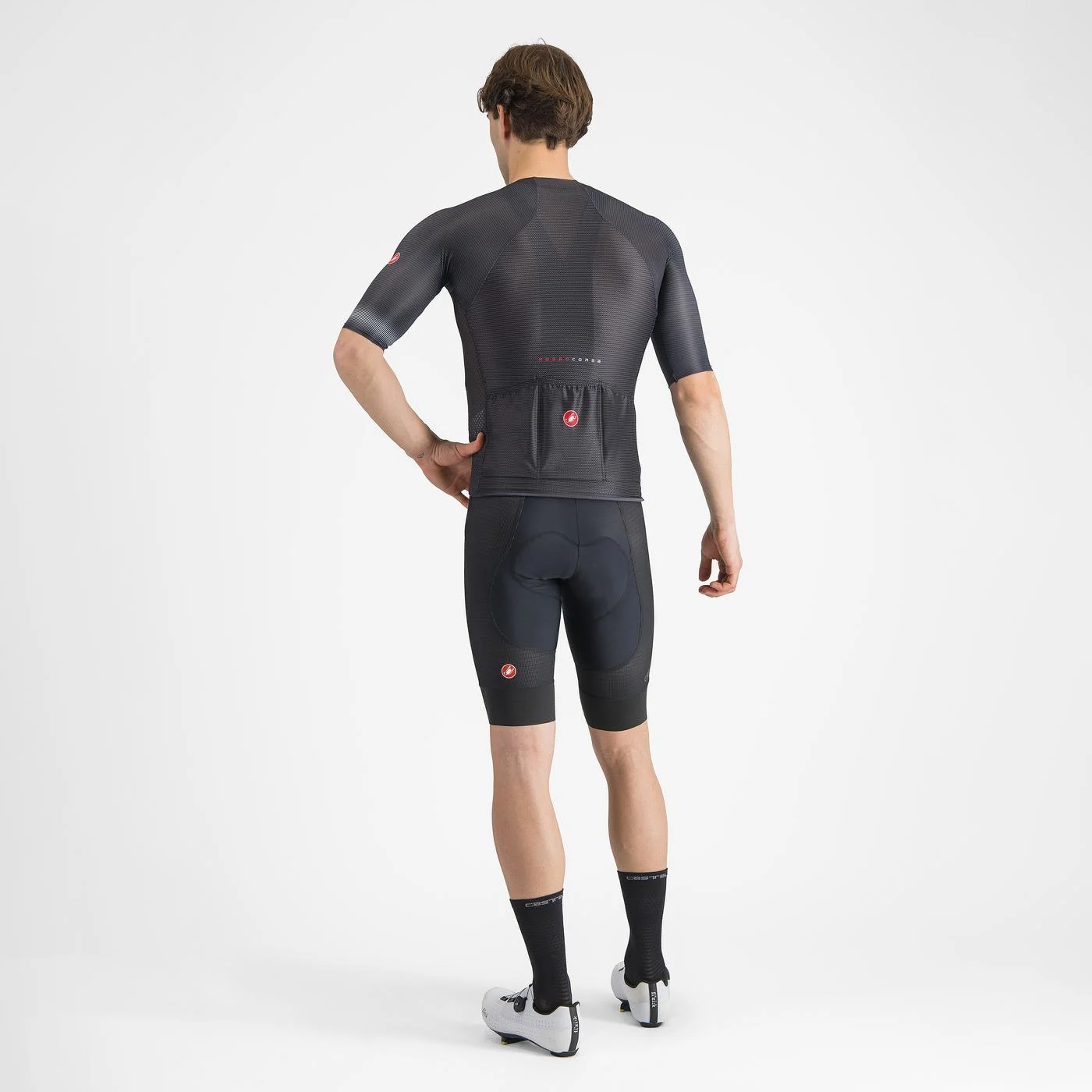Beklædning - Cykelbukser - Castelli A/C BIBSHORT - Black