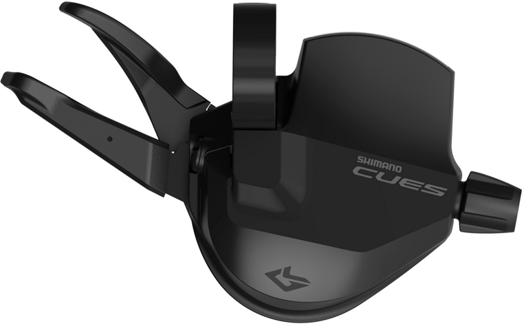 Reservedele - Gearvælgere - Shimano CUES SL-U6050-11R Skiftegreb Højre 11 speed Short Reach Rapidfire Plus Sort