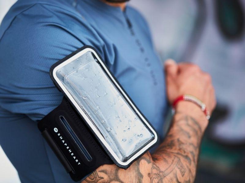 Tilbehør - Mobilholdere - Shapeheart Mobilholder til Løb 7cmx14cm Smartphone Holder (Medium)