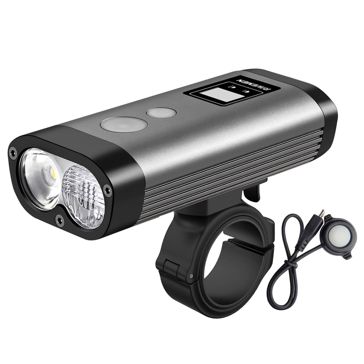 Tilbehør - Cykellygter - Ravmen PR1400 Forlygte - 1400 Lumen
