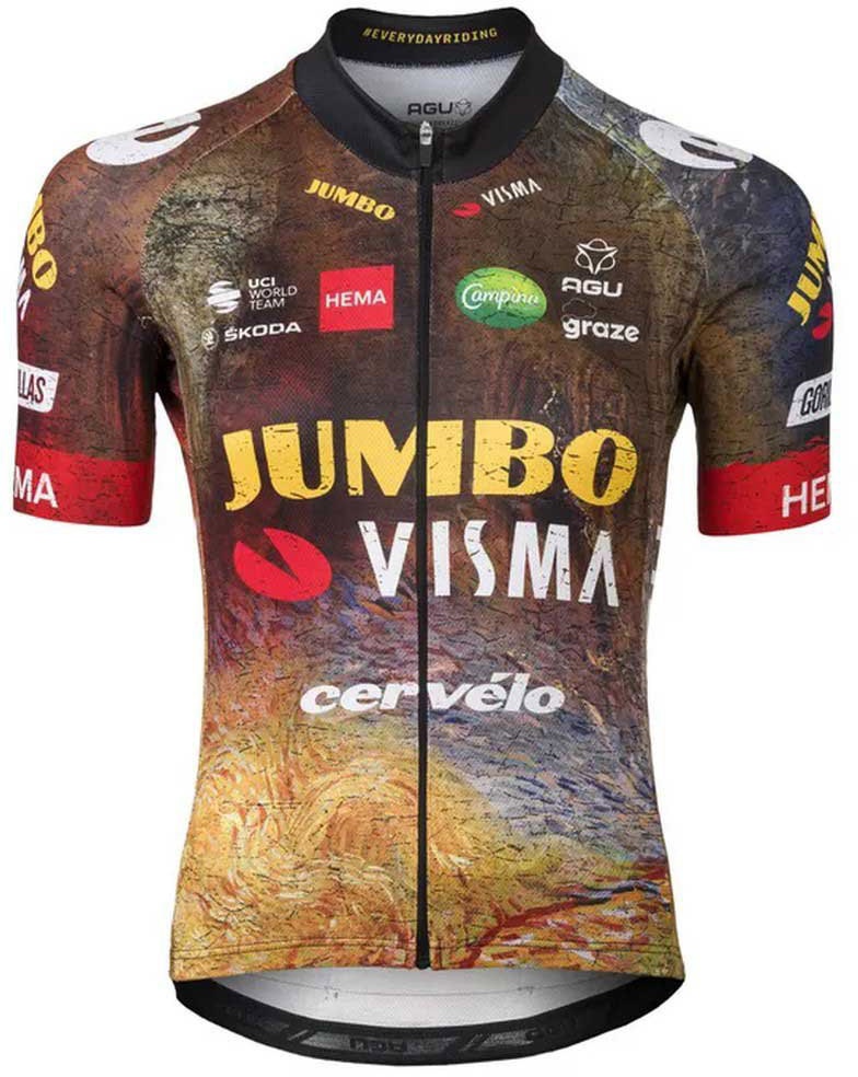 Beklædning - Cykeltrøjer - Agu Team Jumbo-Visma Replica 2023 - Vingegaard Jersey